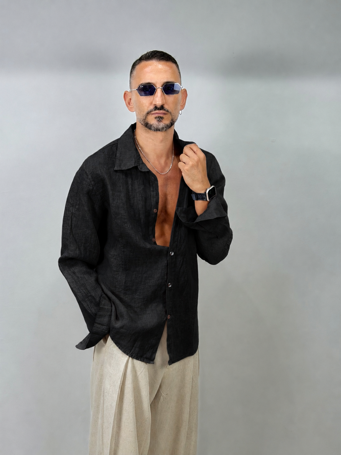 CAMICIA IN LINO