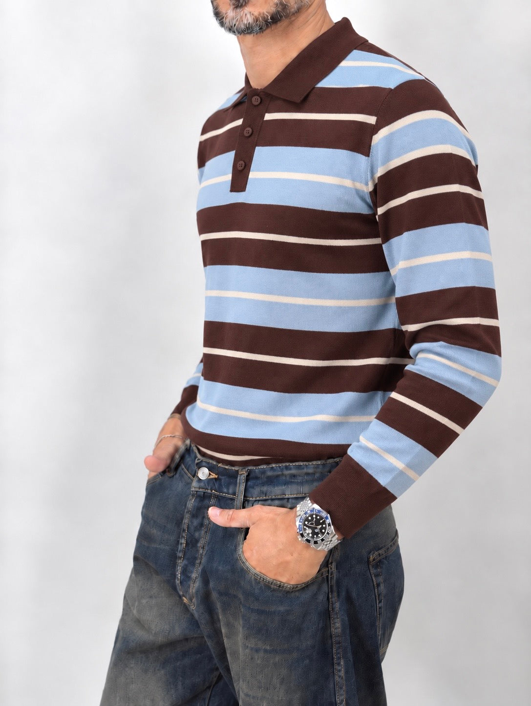 POLO RIGATA