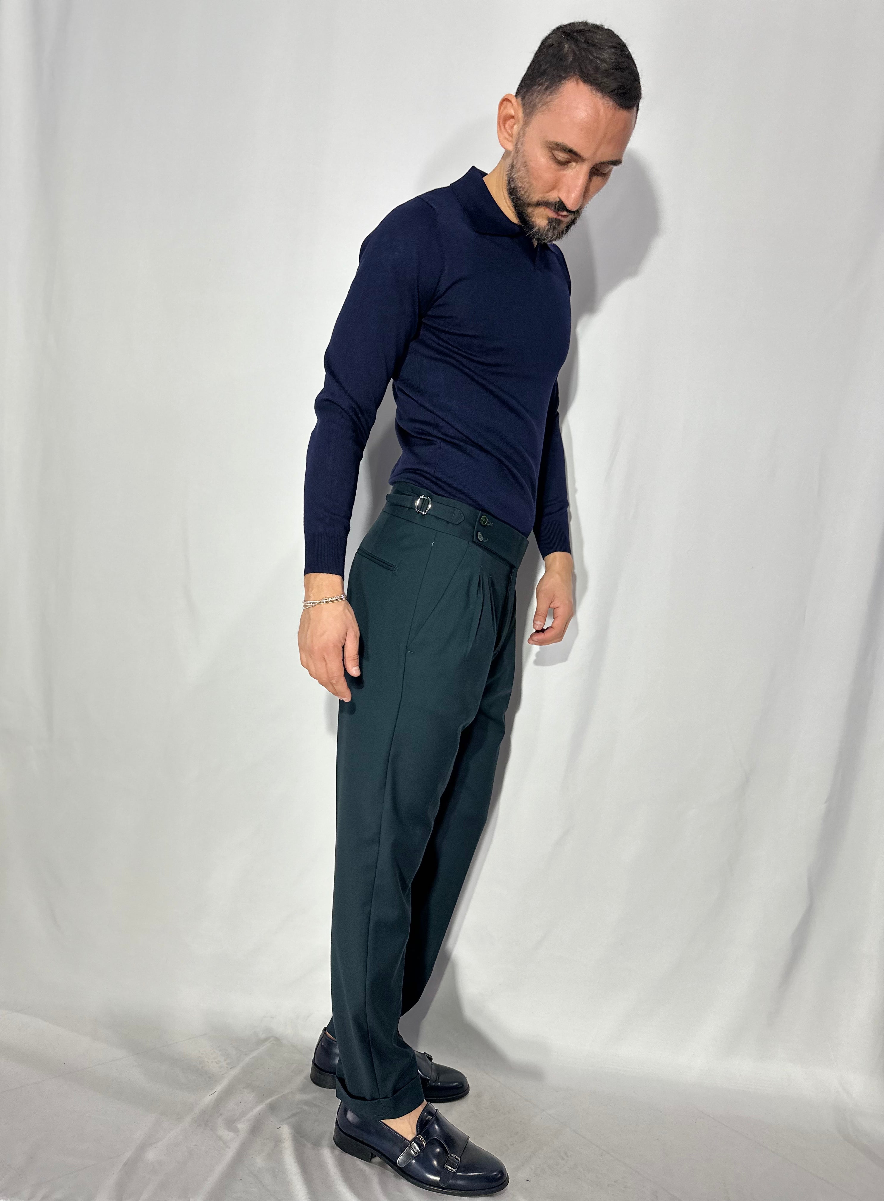 PANTALONE VITA ALTA MANEL