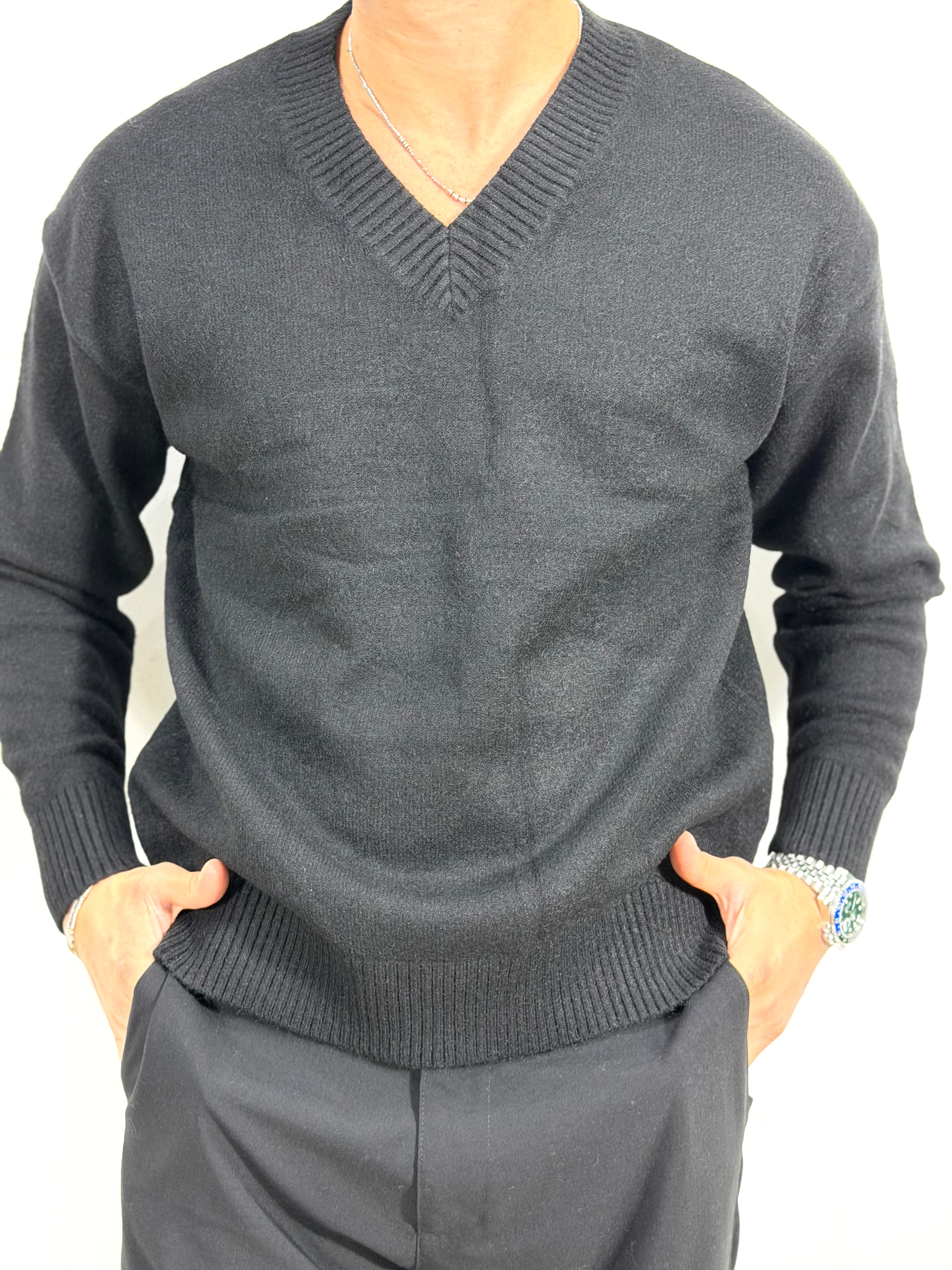PULLOVER SCOLLO V