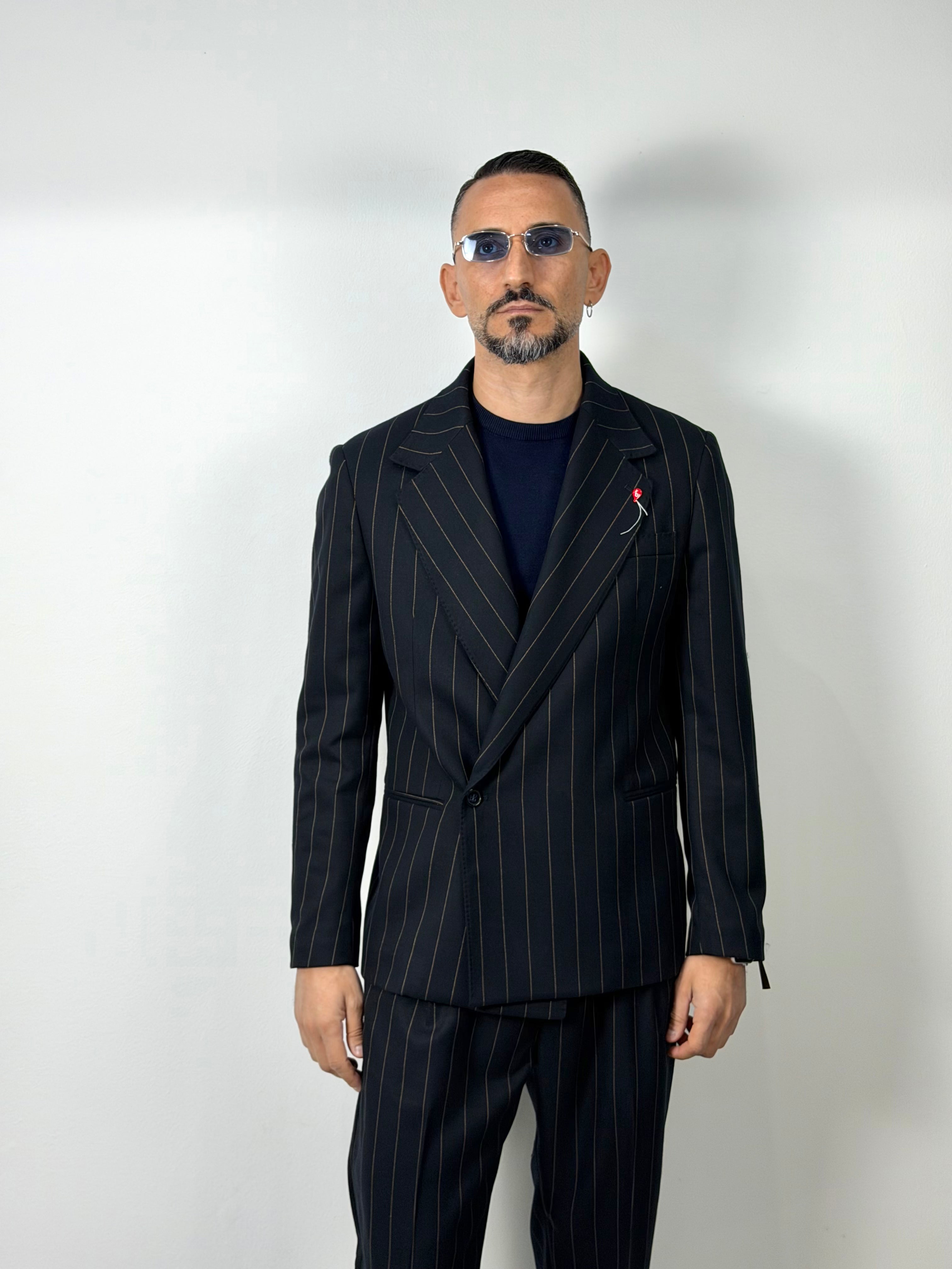 ABITO GESSATO RELAXED FIT