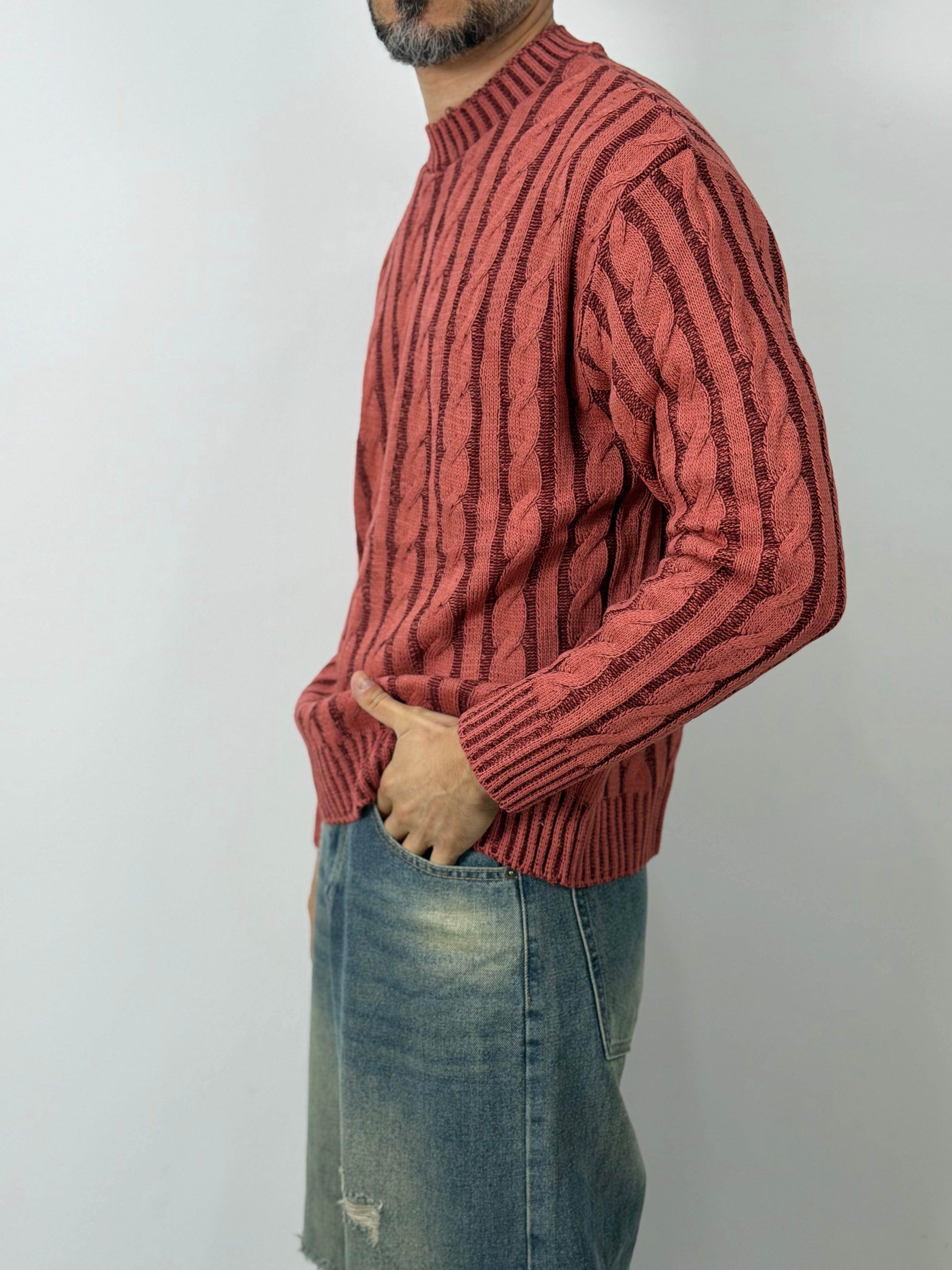 PULLOVER TRECCIA