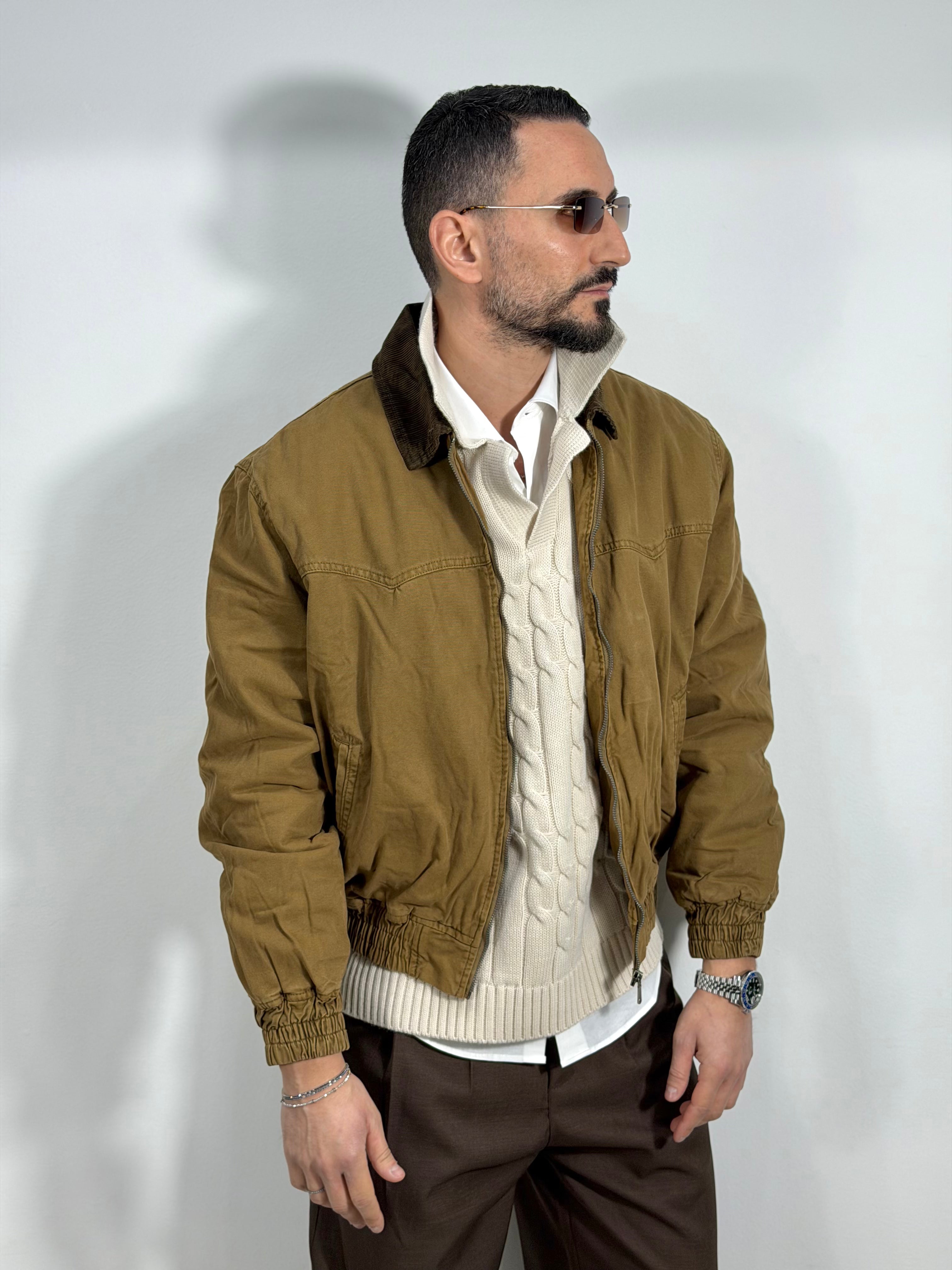 GIACCA IN DENIM SAFARI