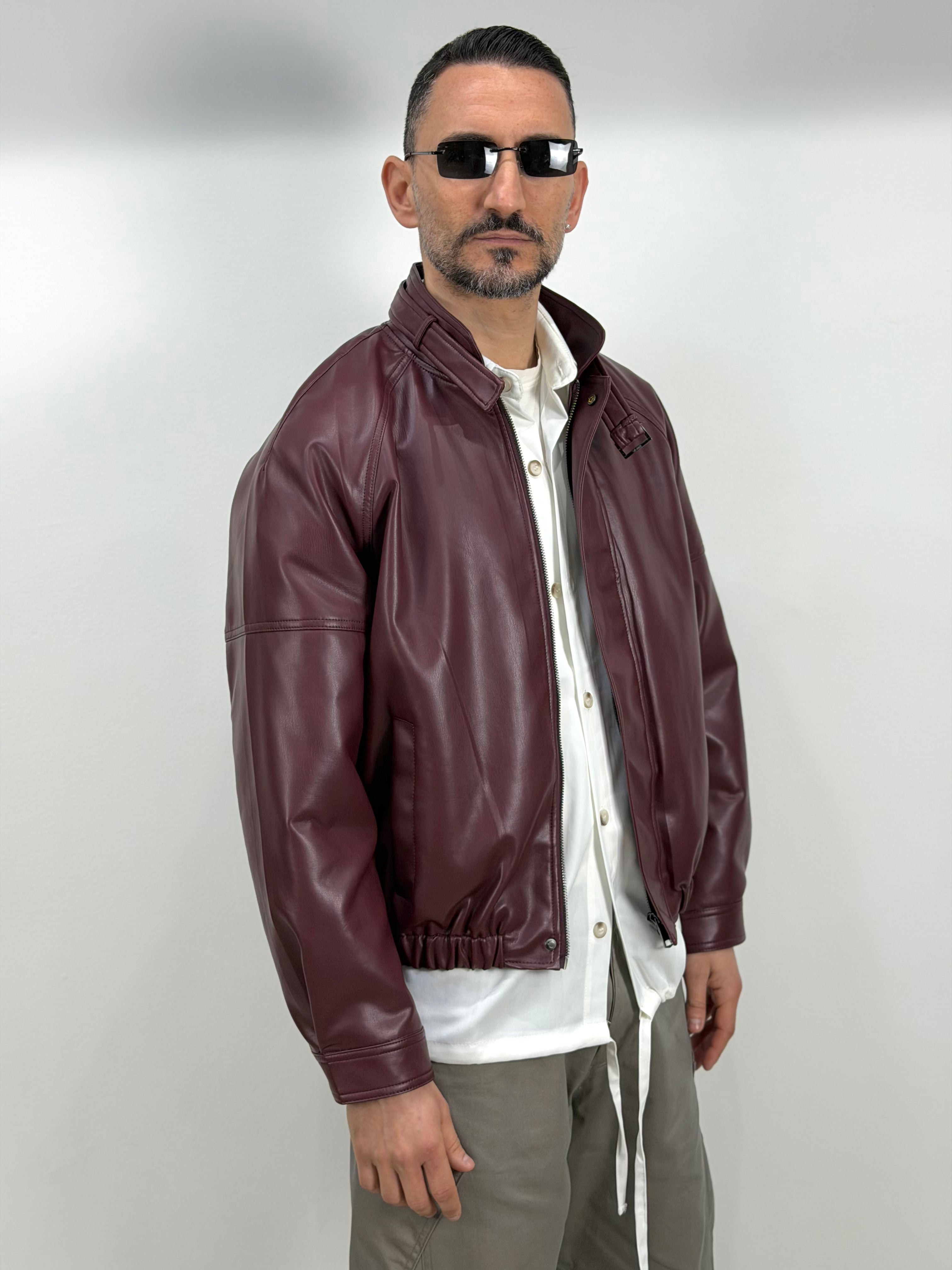 GIACCA ECOPELLE CON ELASTICO