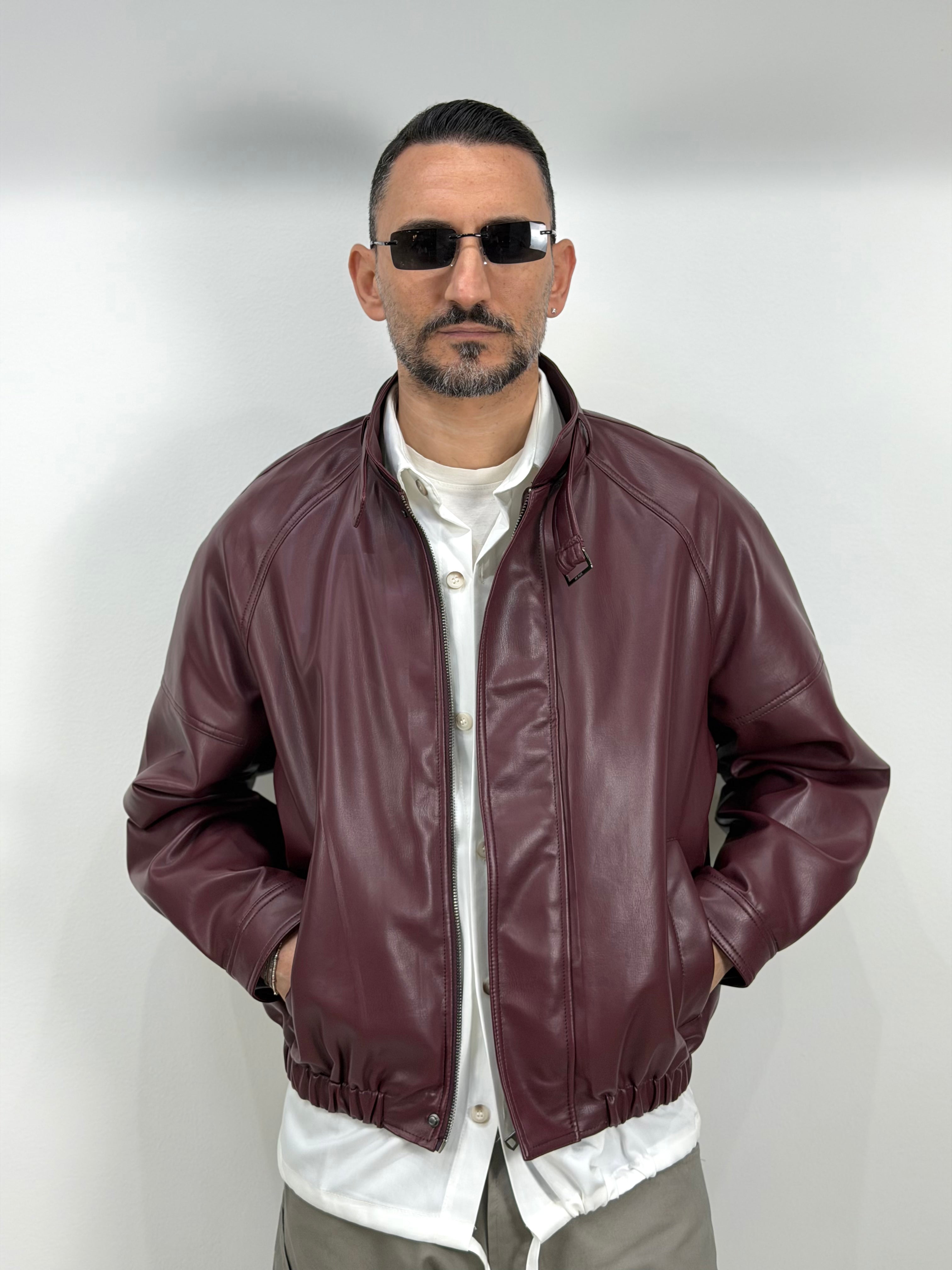 GIACCA ECOPELLE CON ELASTICO