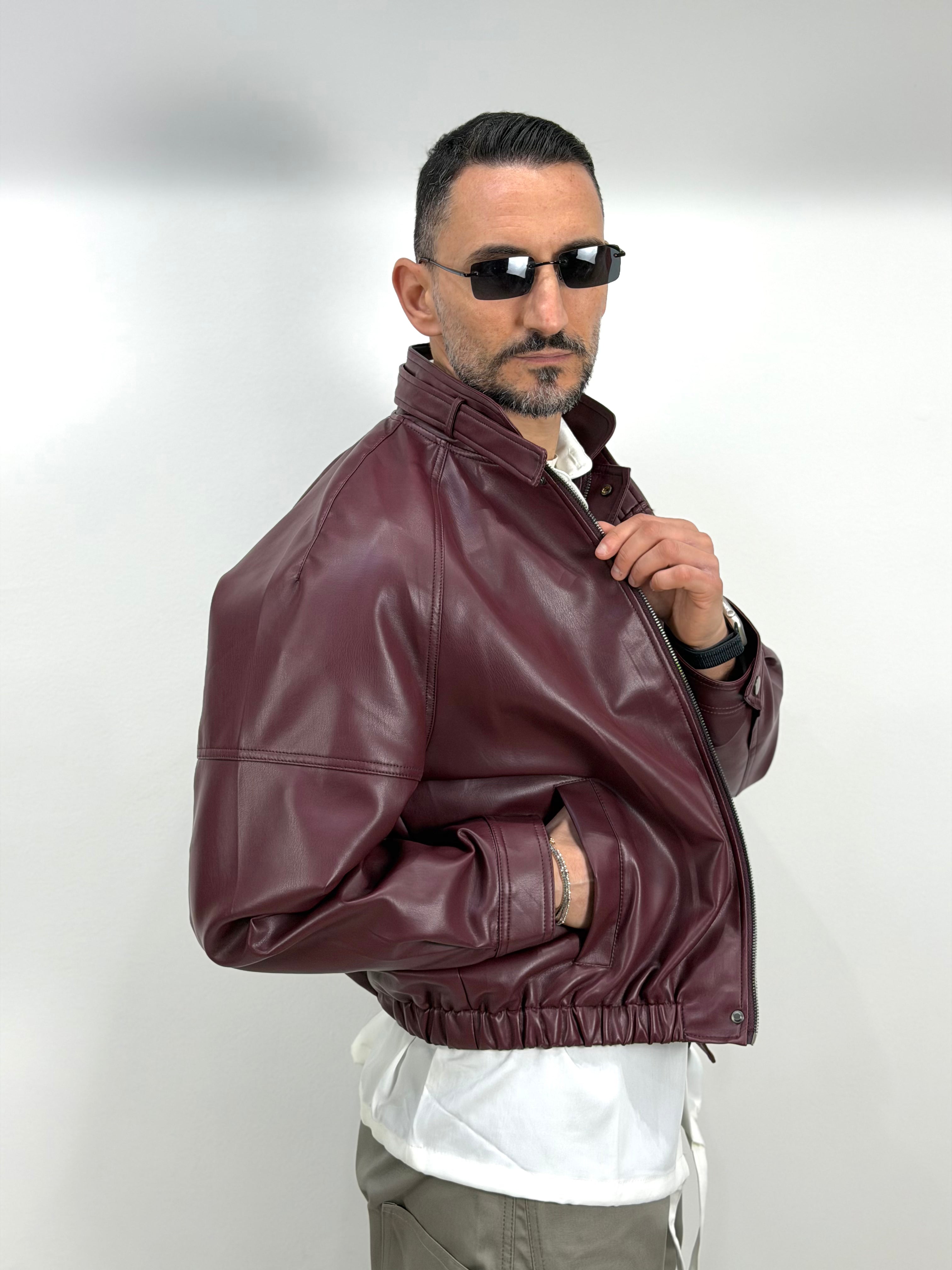 GIACCA ECOPELLE CON ELASTICO