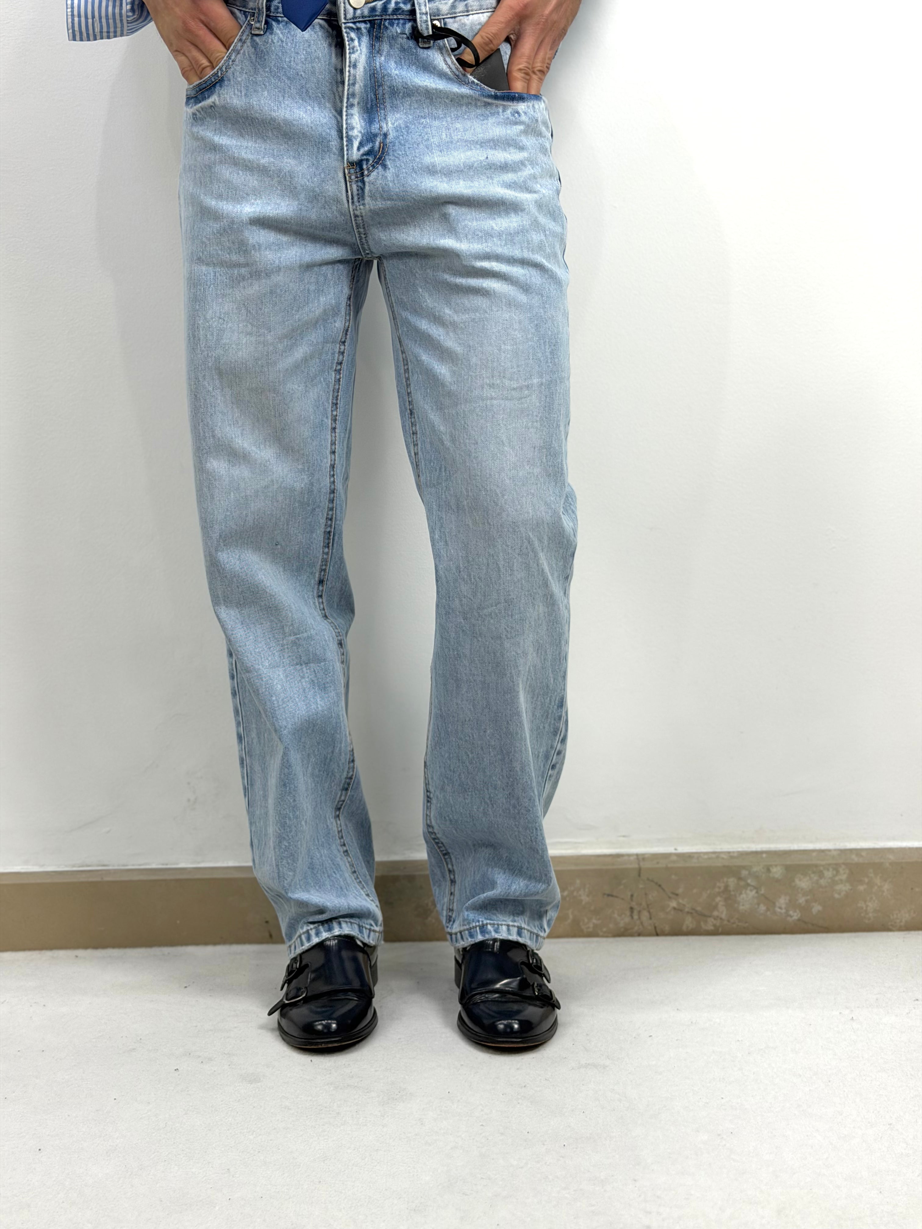 DENIM IN TELA FISSA SKY