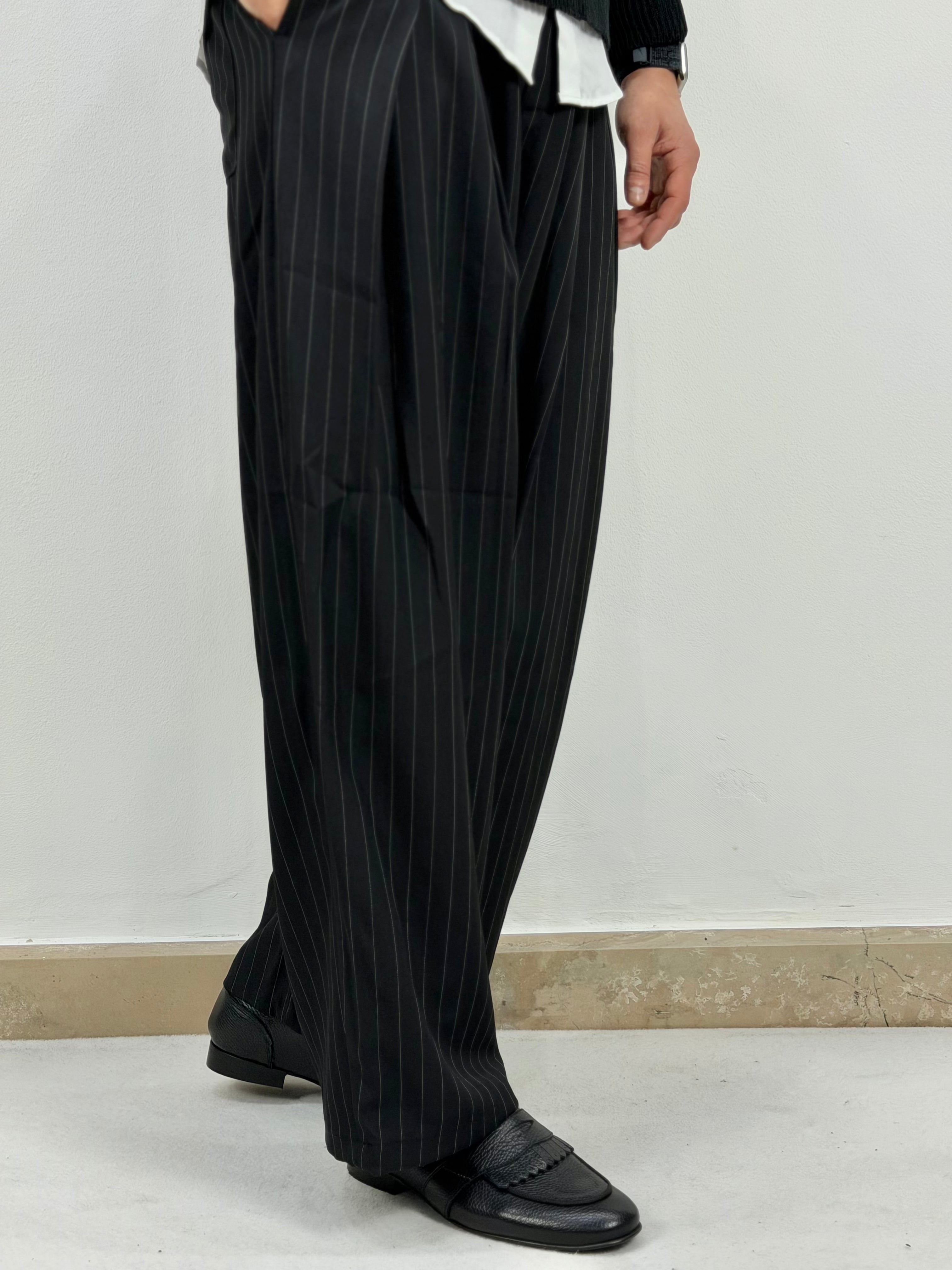 PANTALONE SUPER PINCES GESSATO