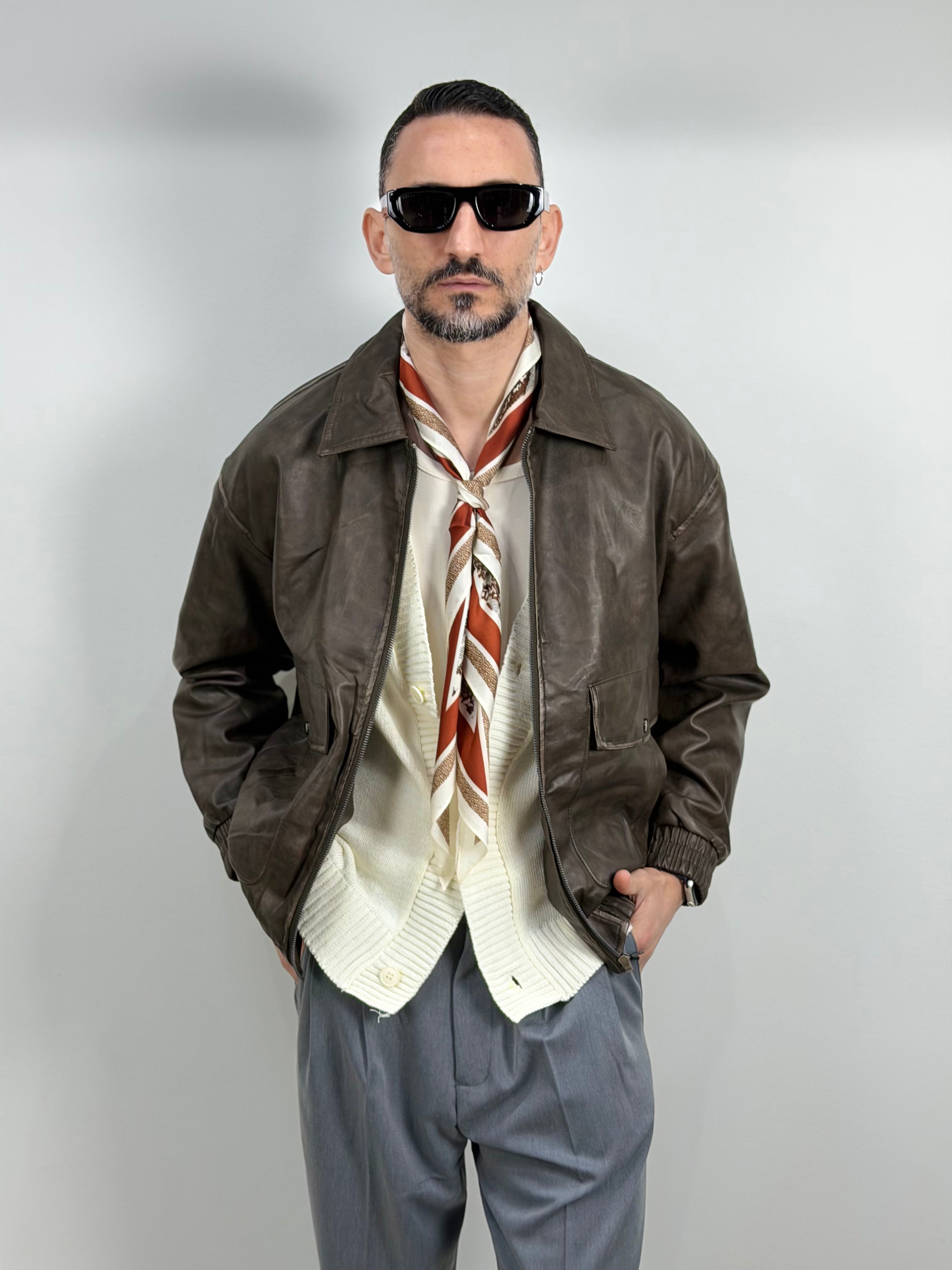 GIACCA MORO AVIATORE