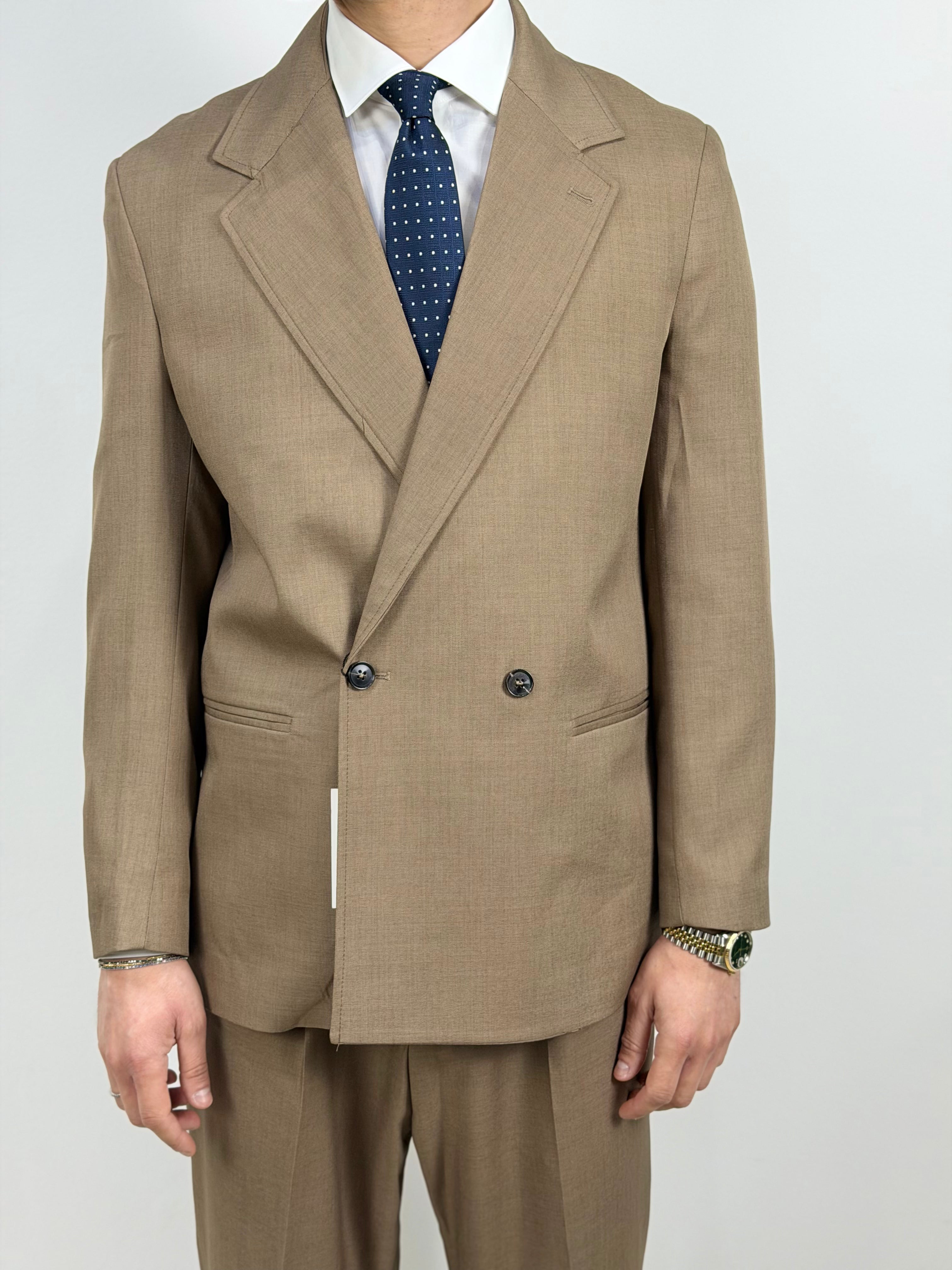 ABITO DUE BOTTONI OVER