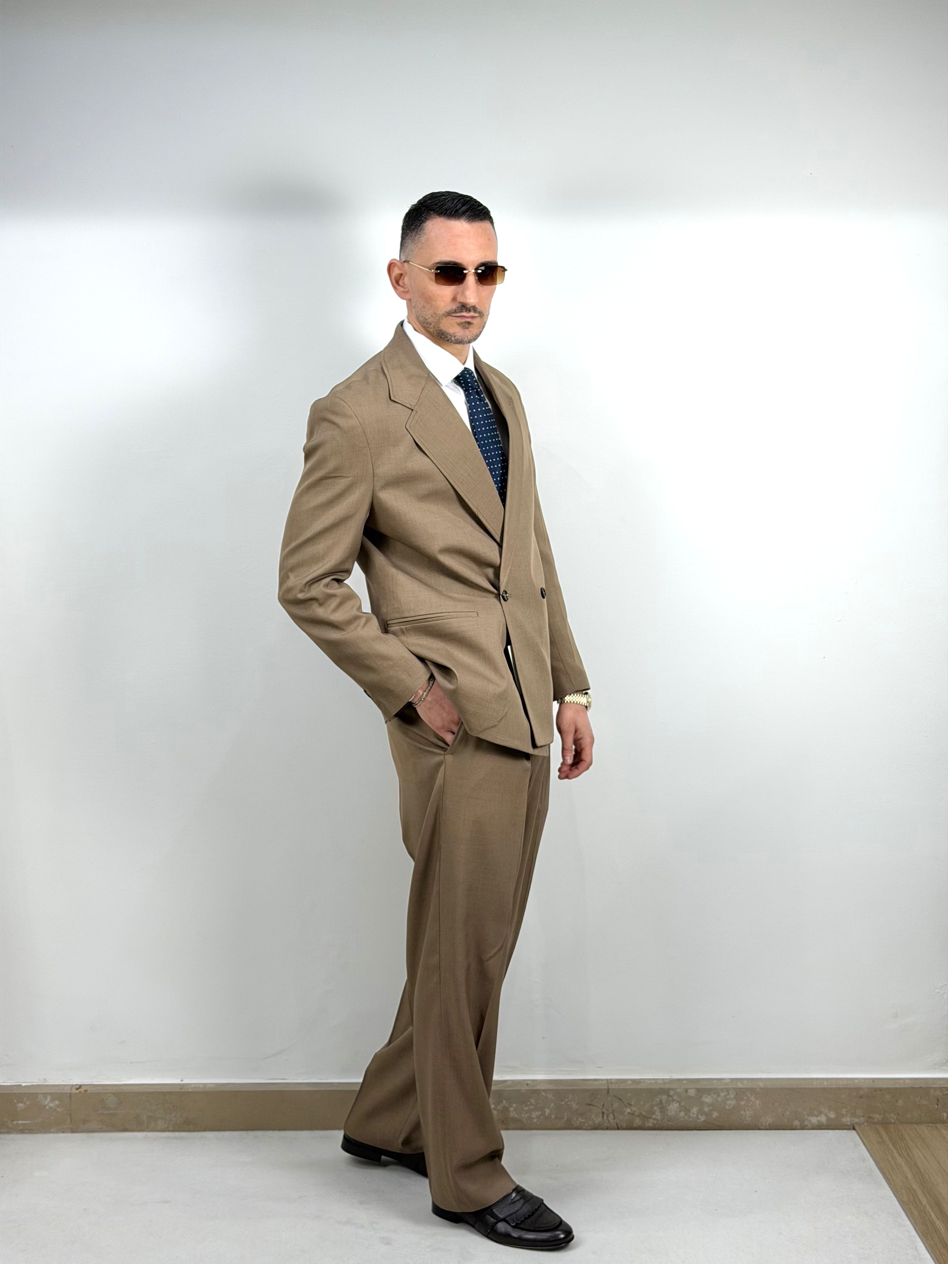 ABITO DUE BOTTONI OVER