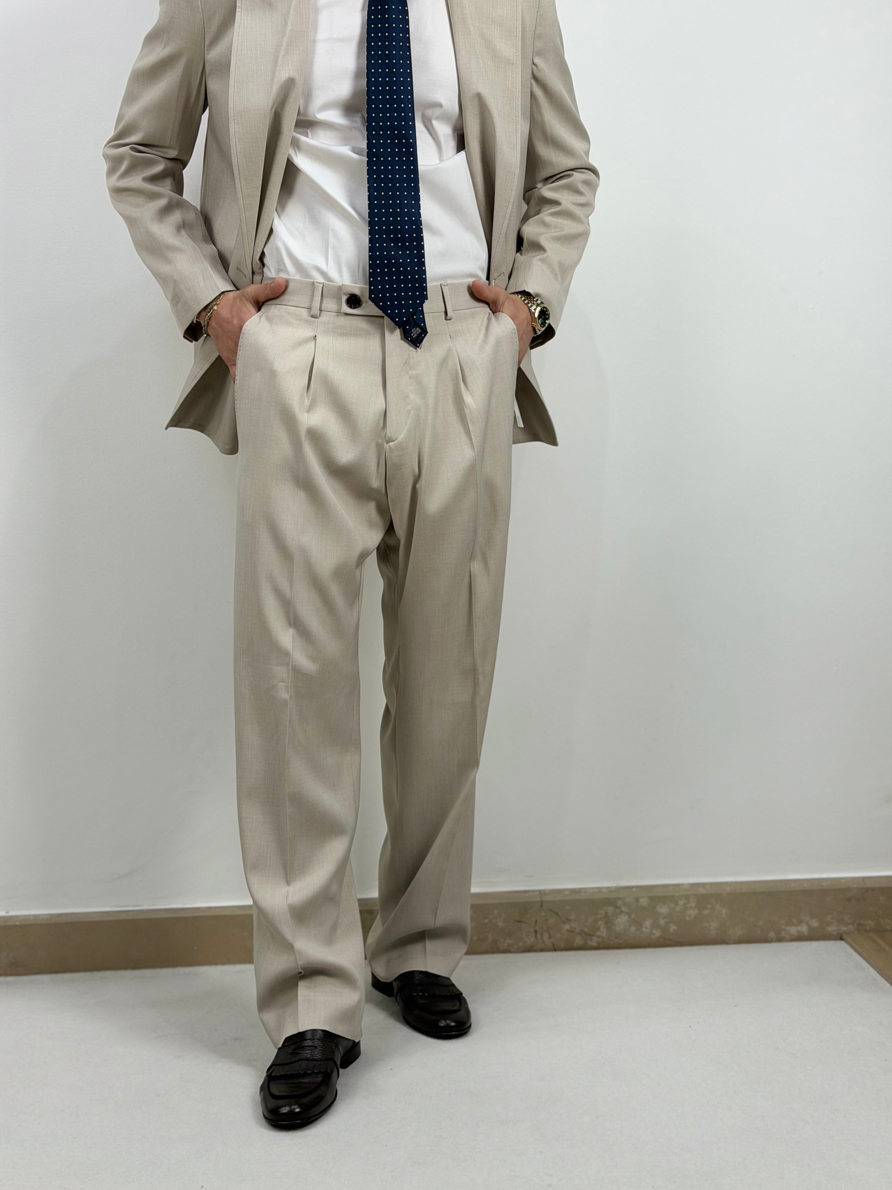 ABITO DUE BOTTONI OVER