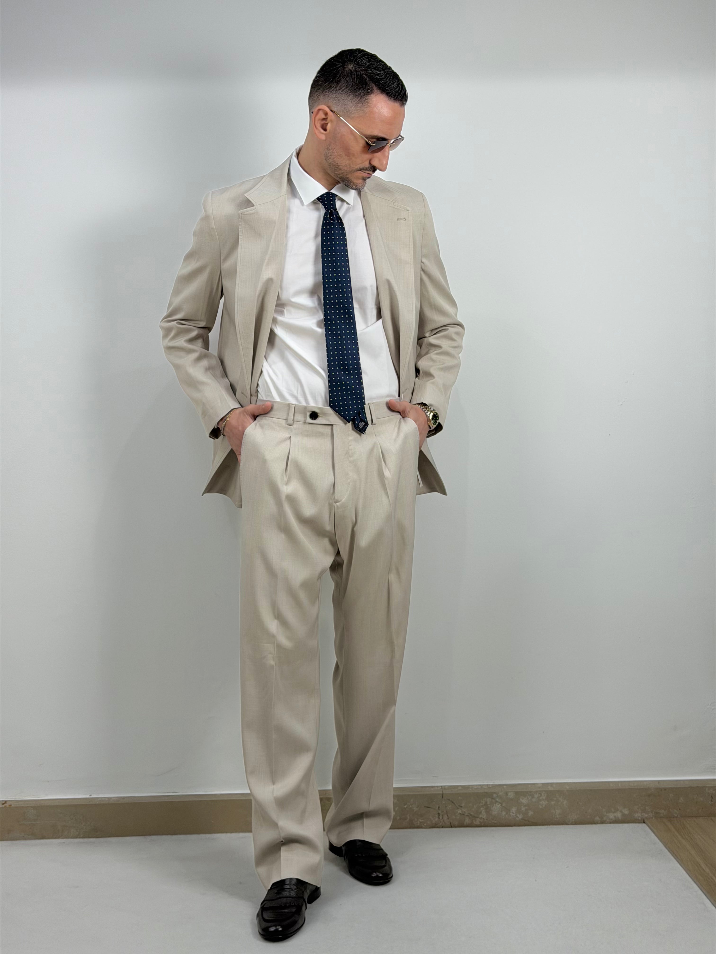 ABITO DUE BOTTONI OVER