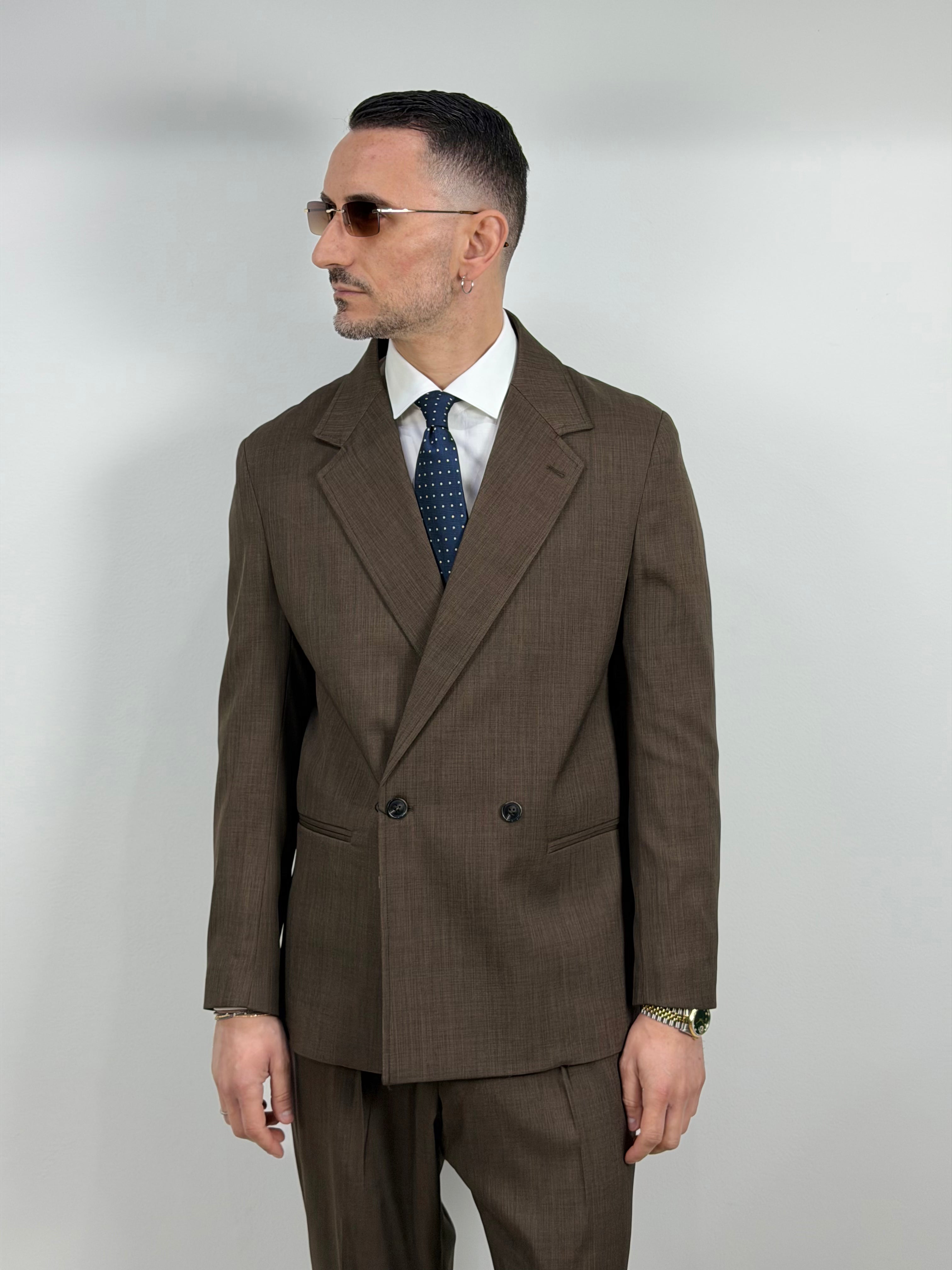 ABITO DUE BOTTONI OVER