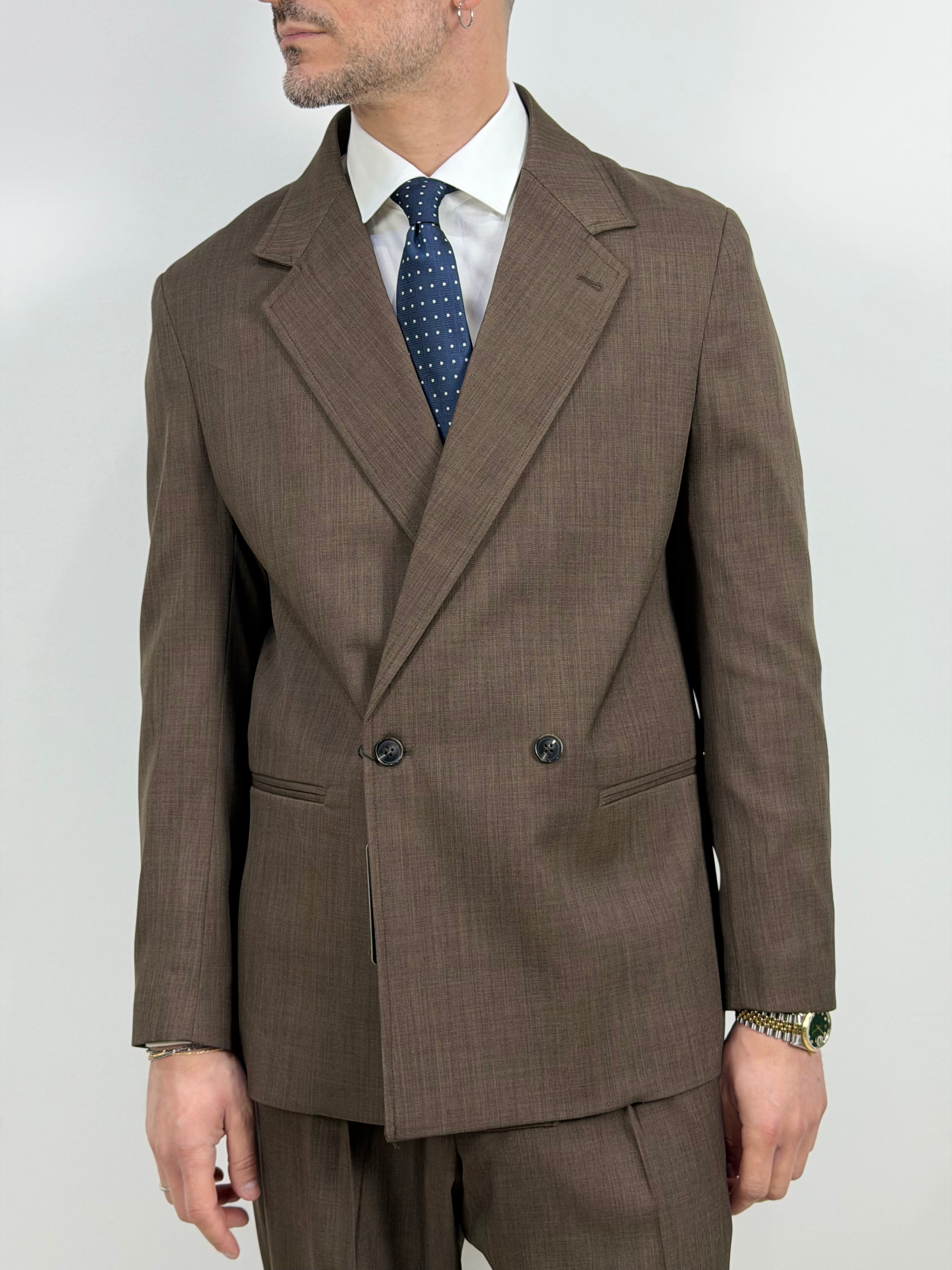 ABITO DUE BOTTONI OVER