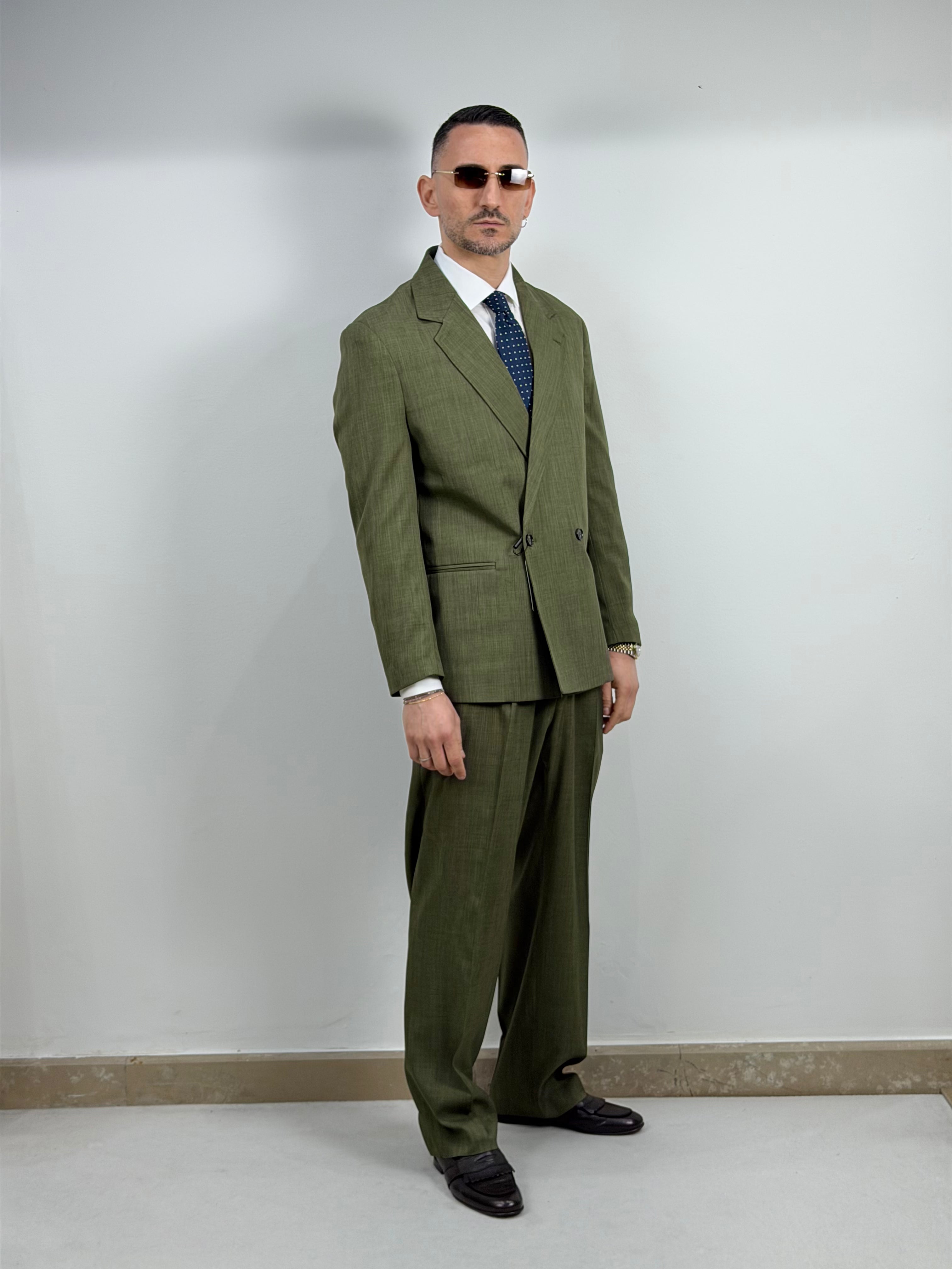 ABITO DUE BOTTONI OVER