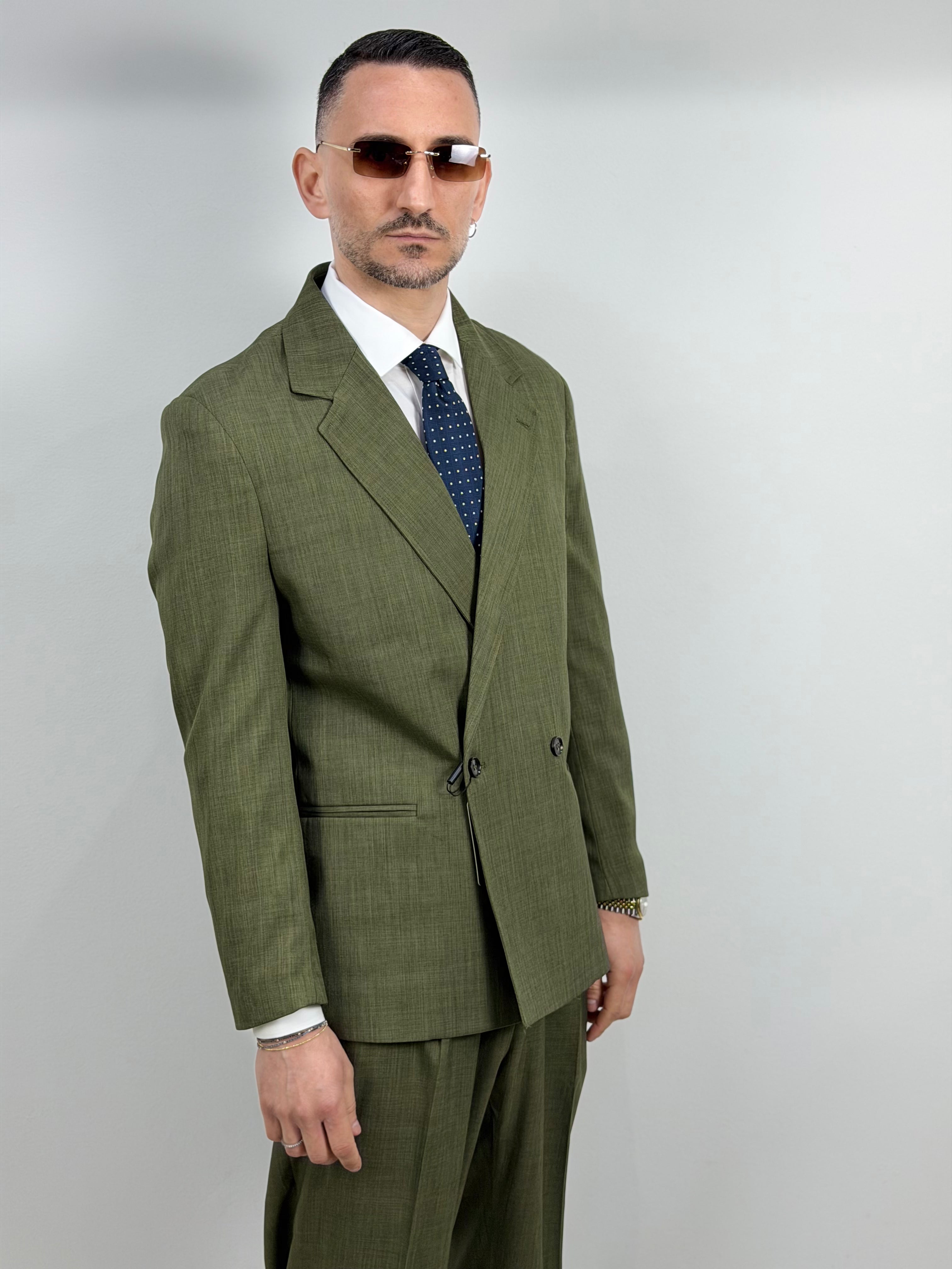 ABITO DUE BOTTONI OVER