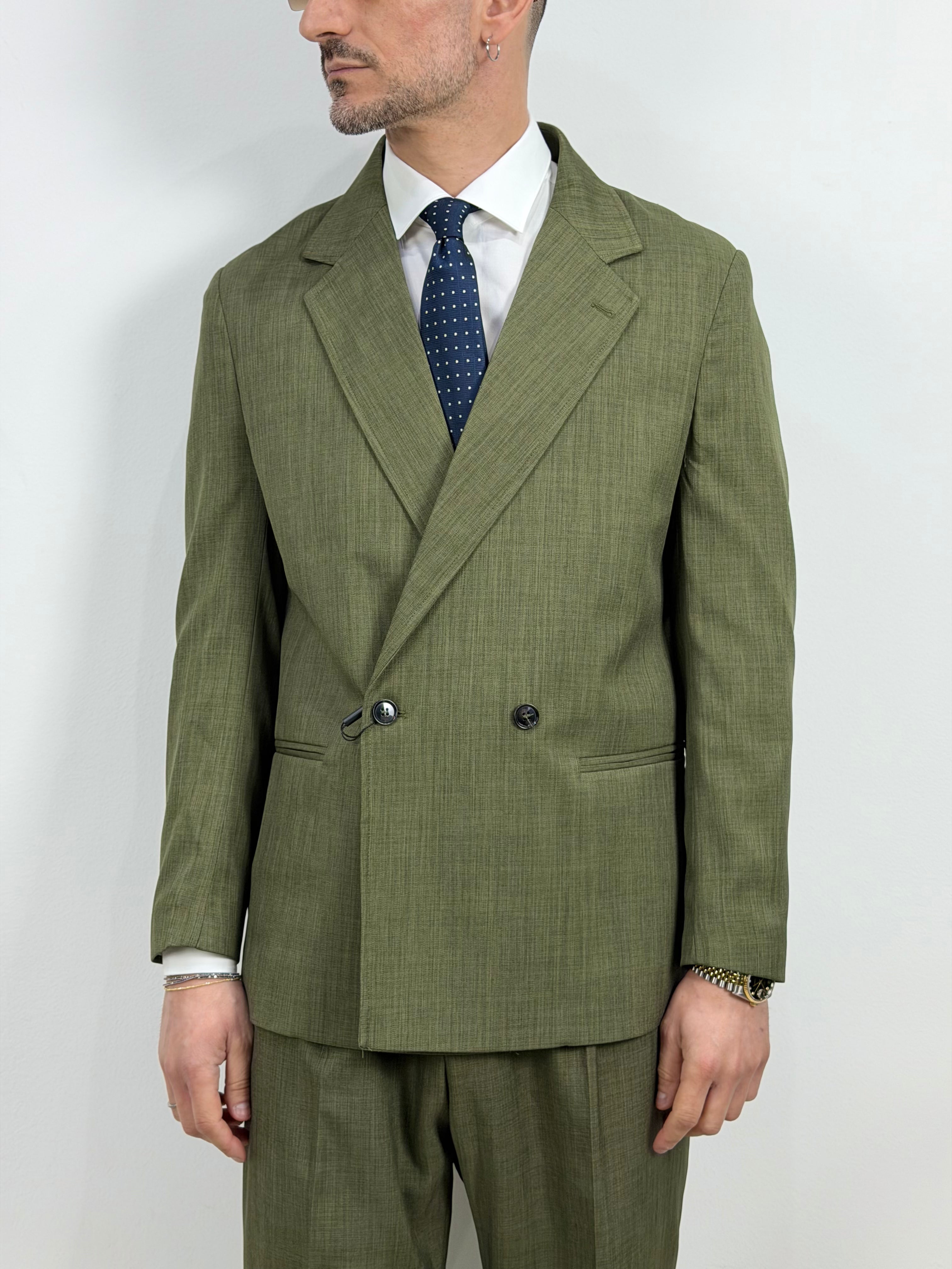 ABITO DUE BOTTONI OVER