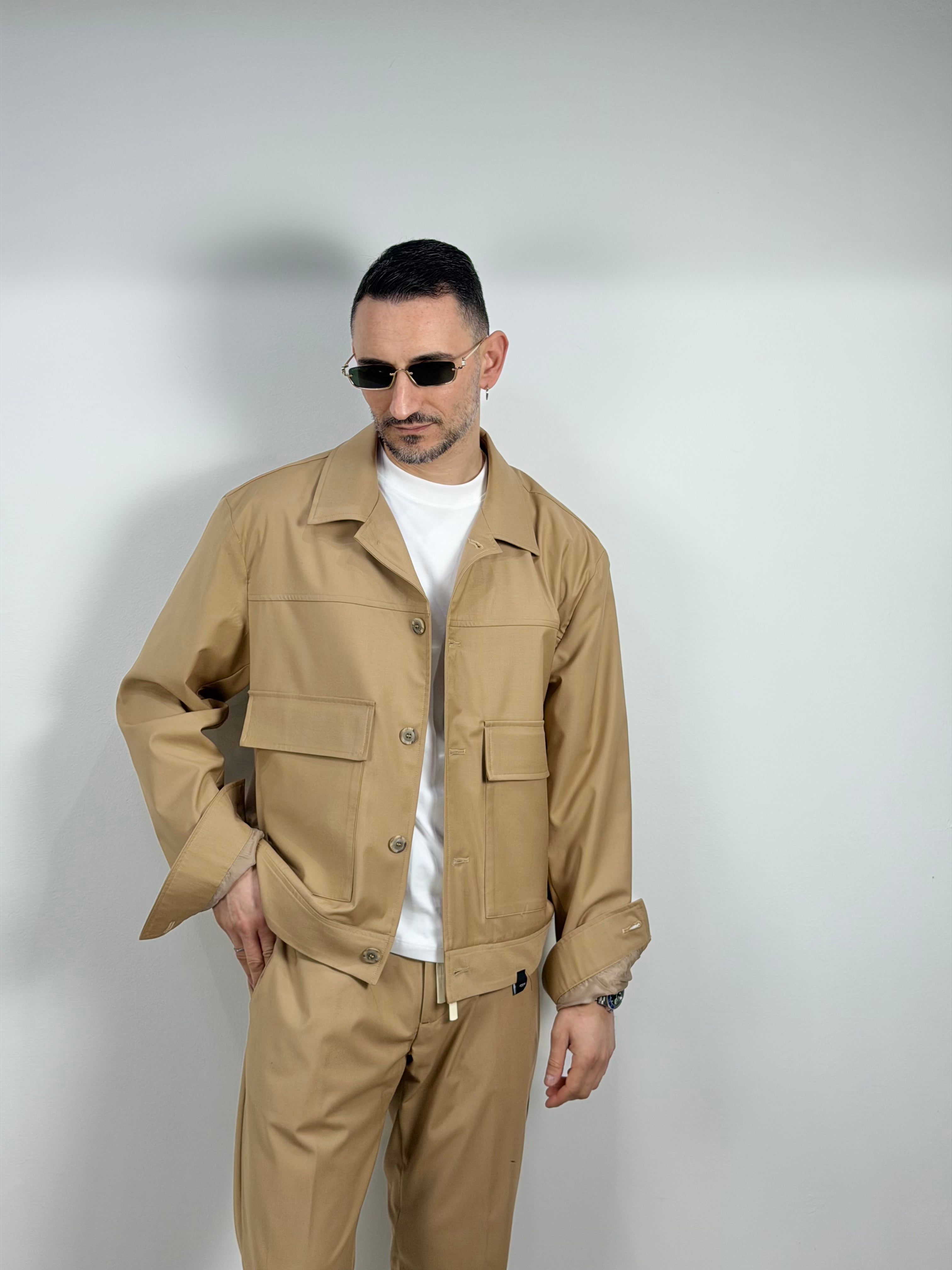 COORDINATO SAFARI IN FRESCO LANA