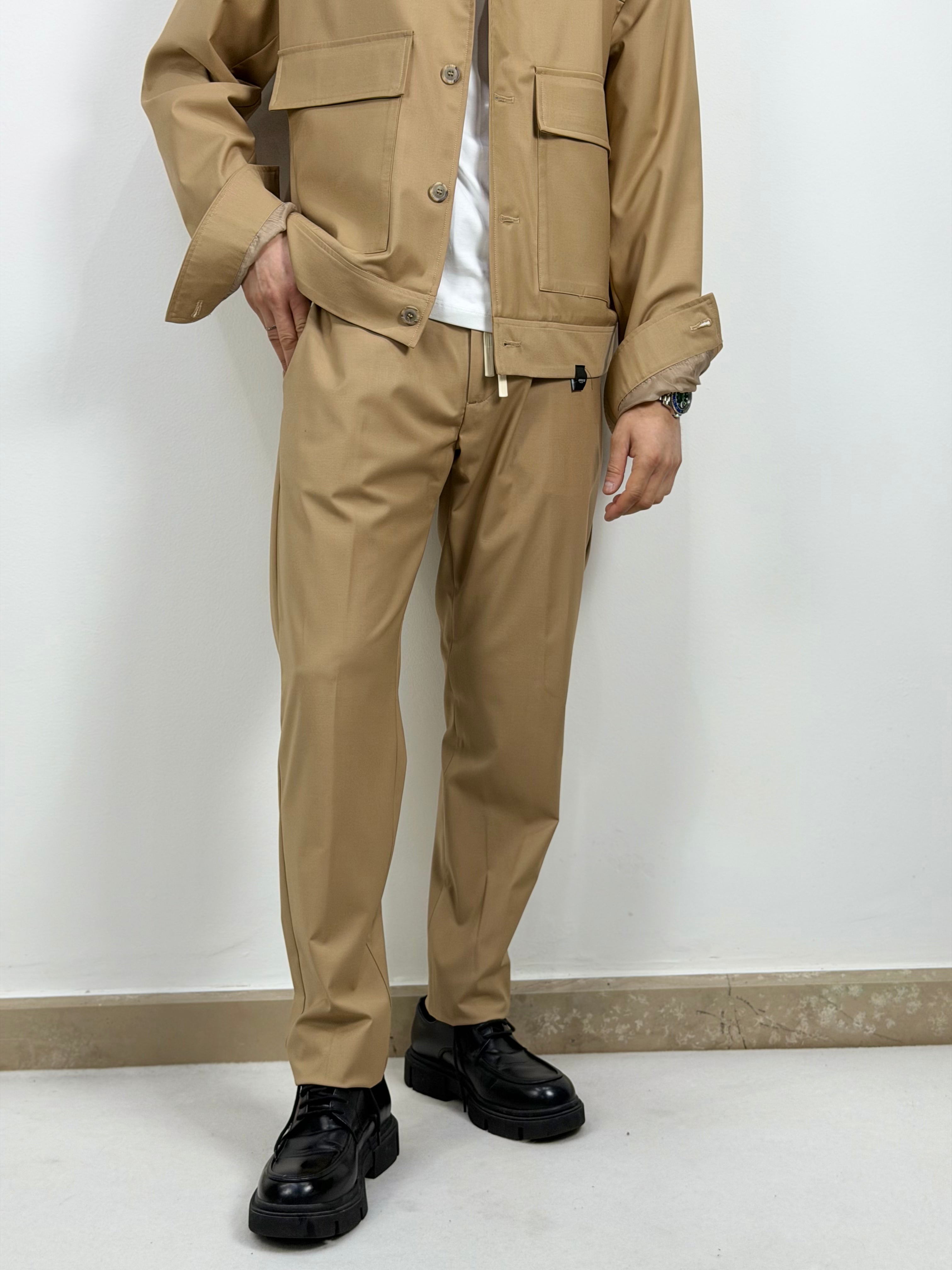 COORDINATO SAFARI IN FRESCO LANA