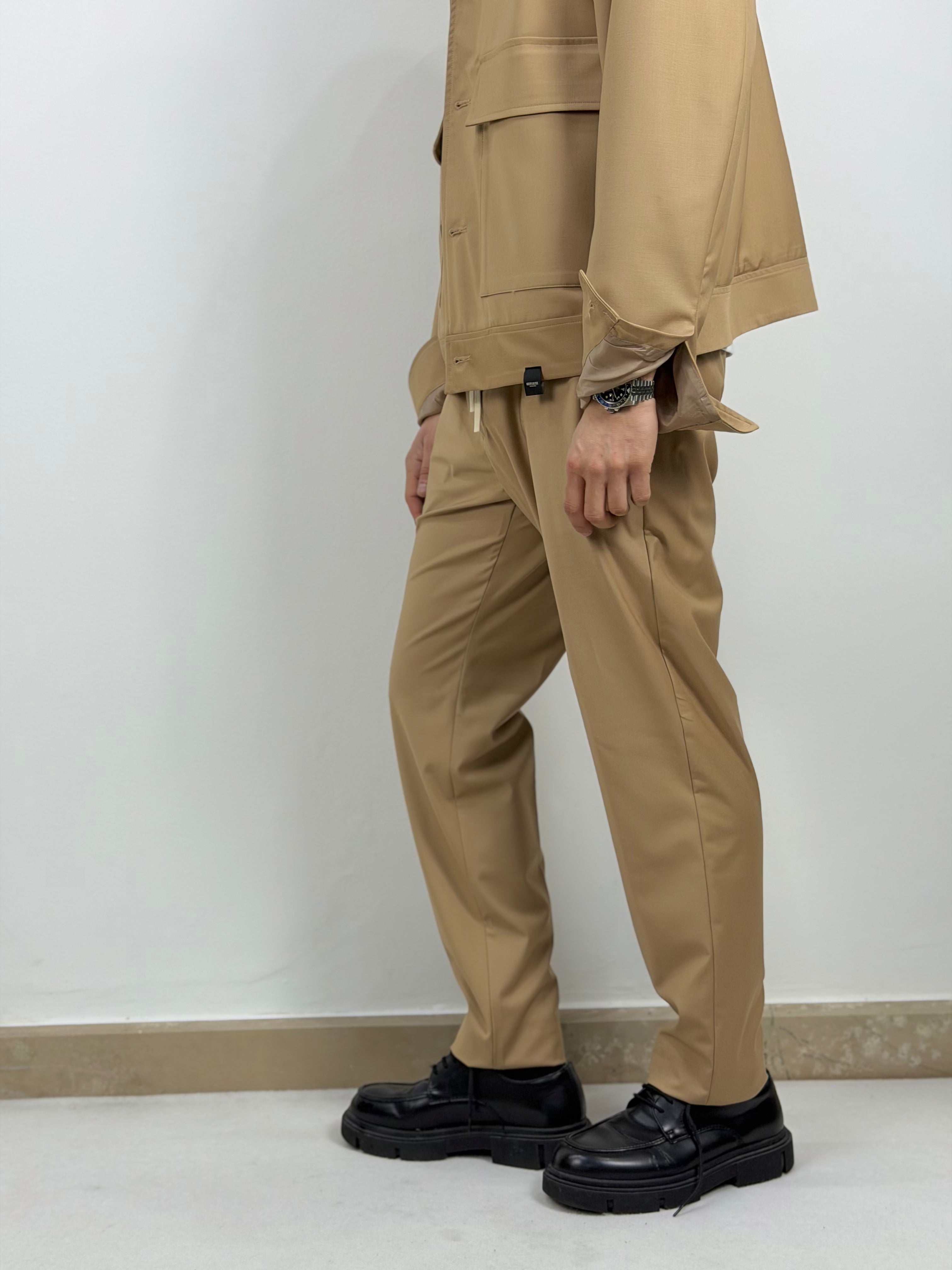 COORDINATO SAFARI IN FRESCO LANA