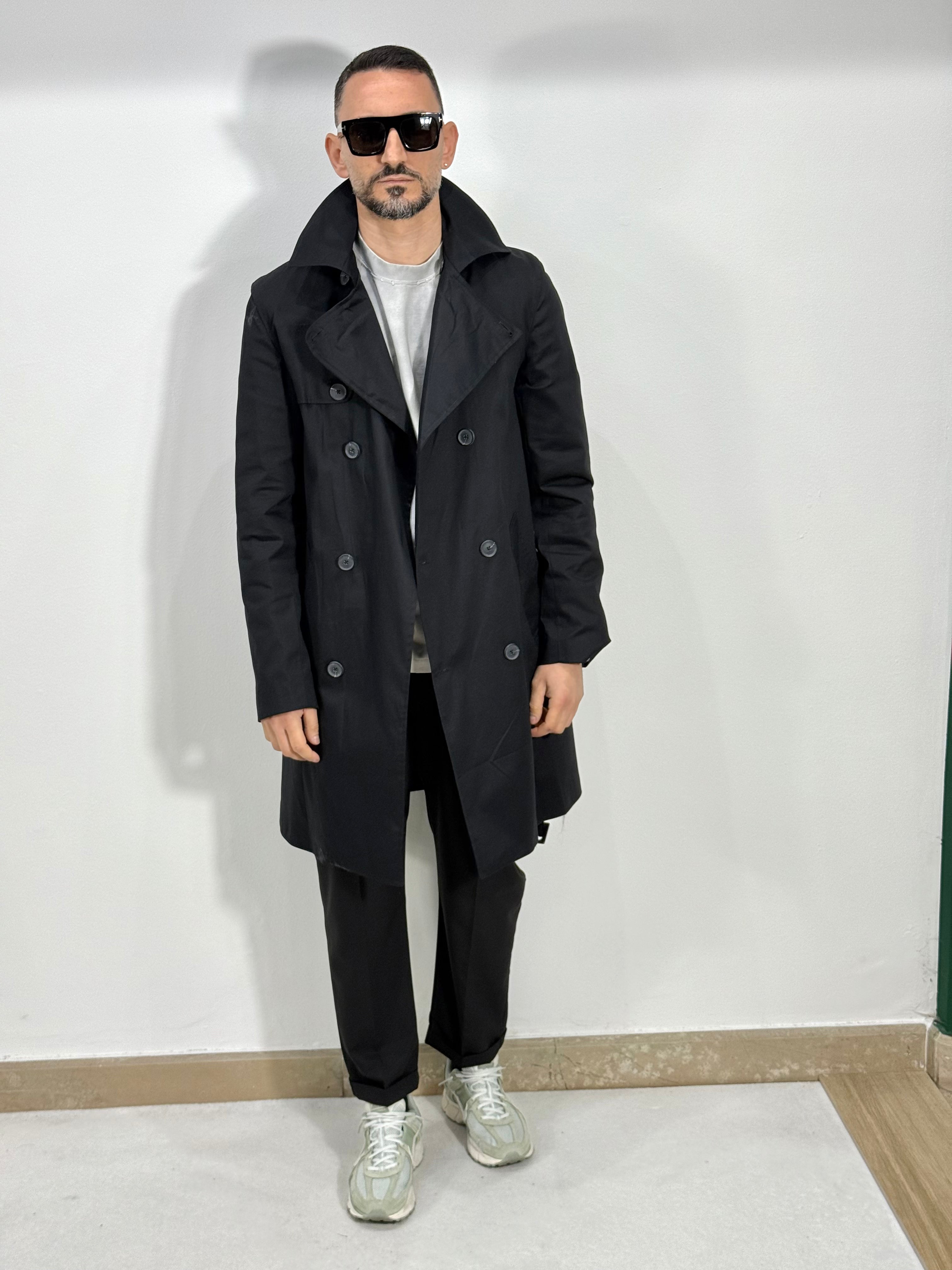 TRENCH DOPPIOPETTO COTONE