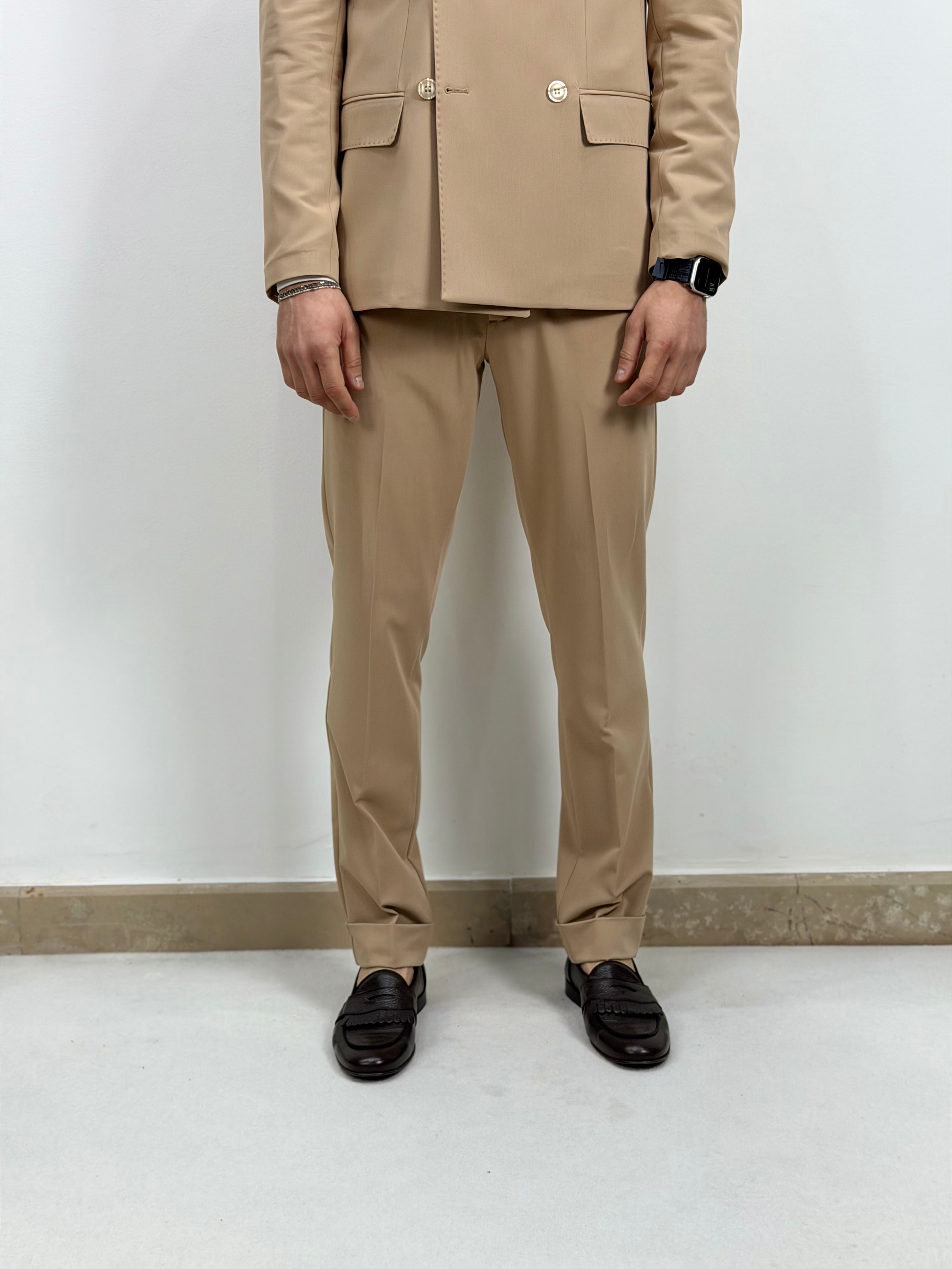 ABITO DOPPIOPETTO IN FRESCO LANA