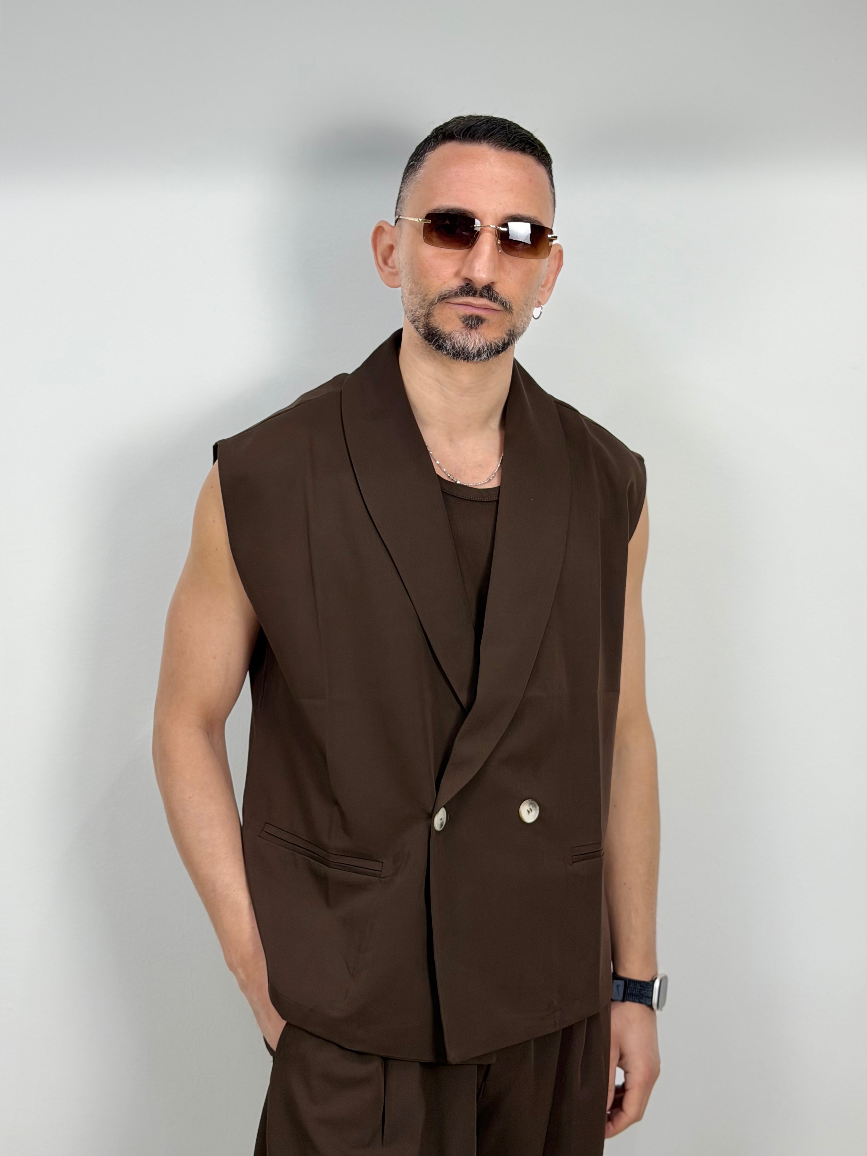 COORDINATO SMANICATO