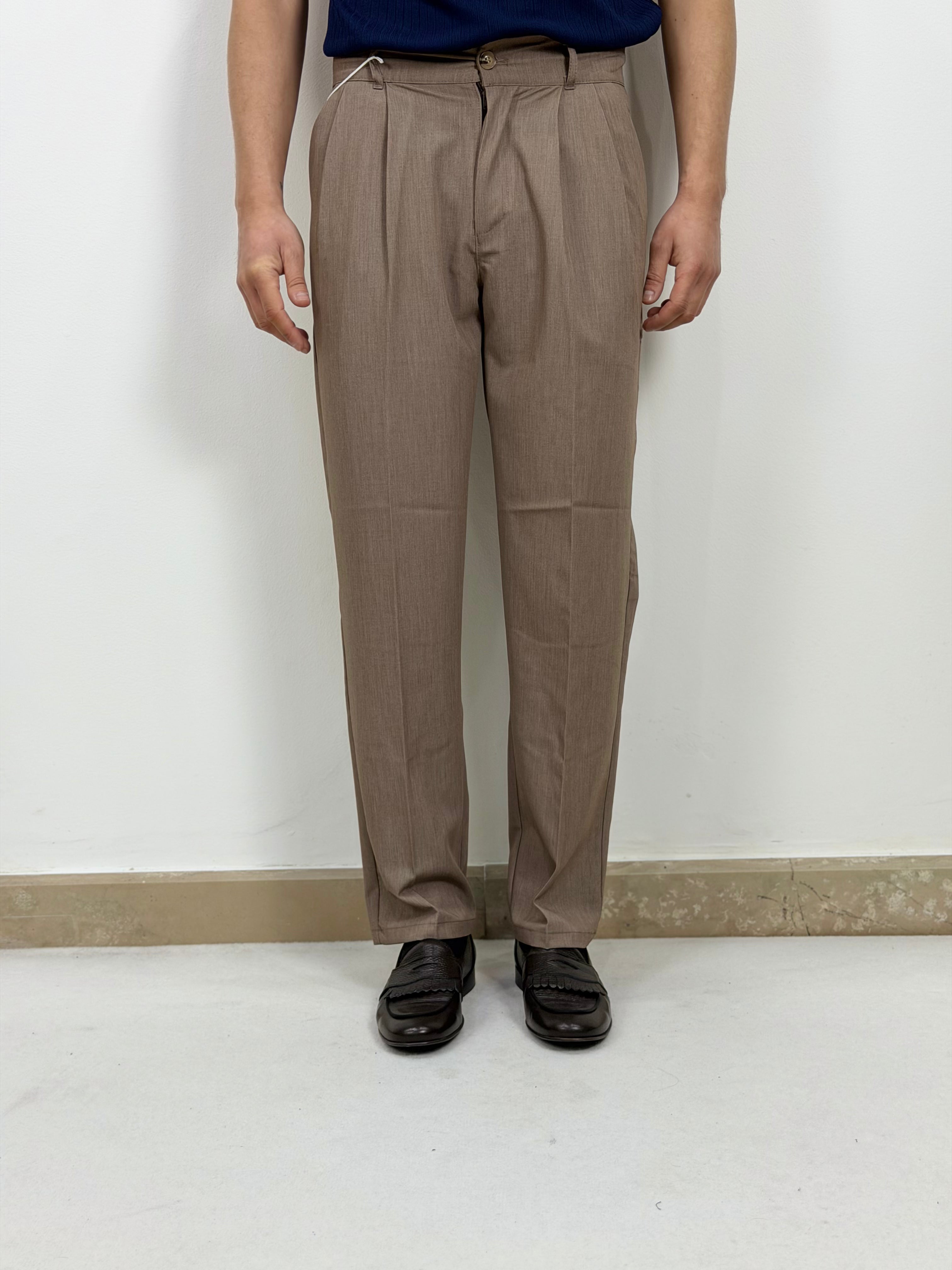 PANTALONI LOOSE FIT BUSTINO ALTO
