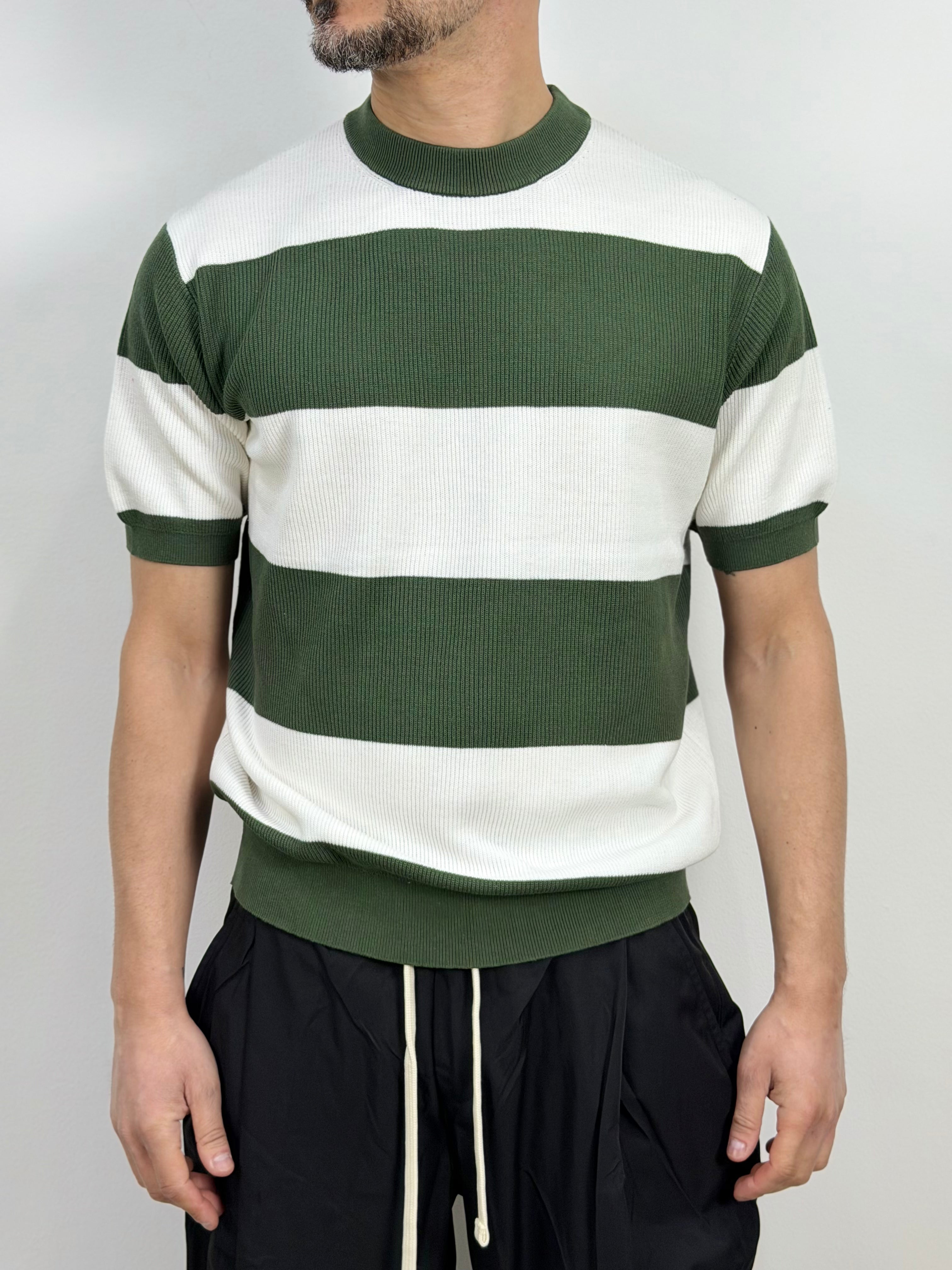 MAGLIA OVER RIGATA