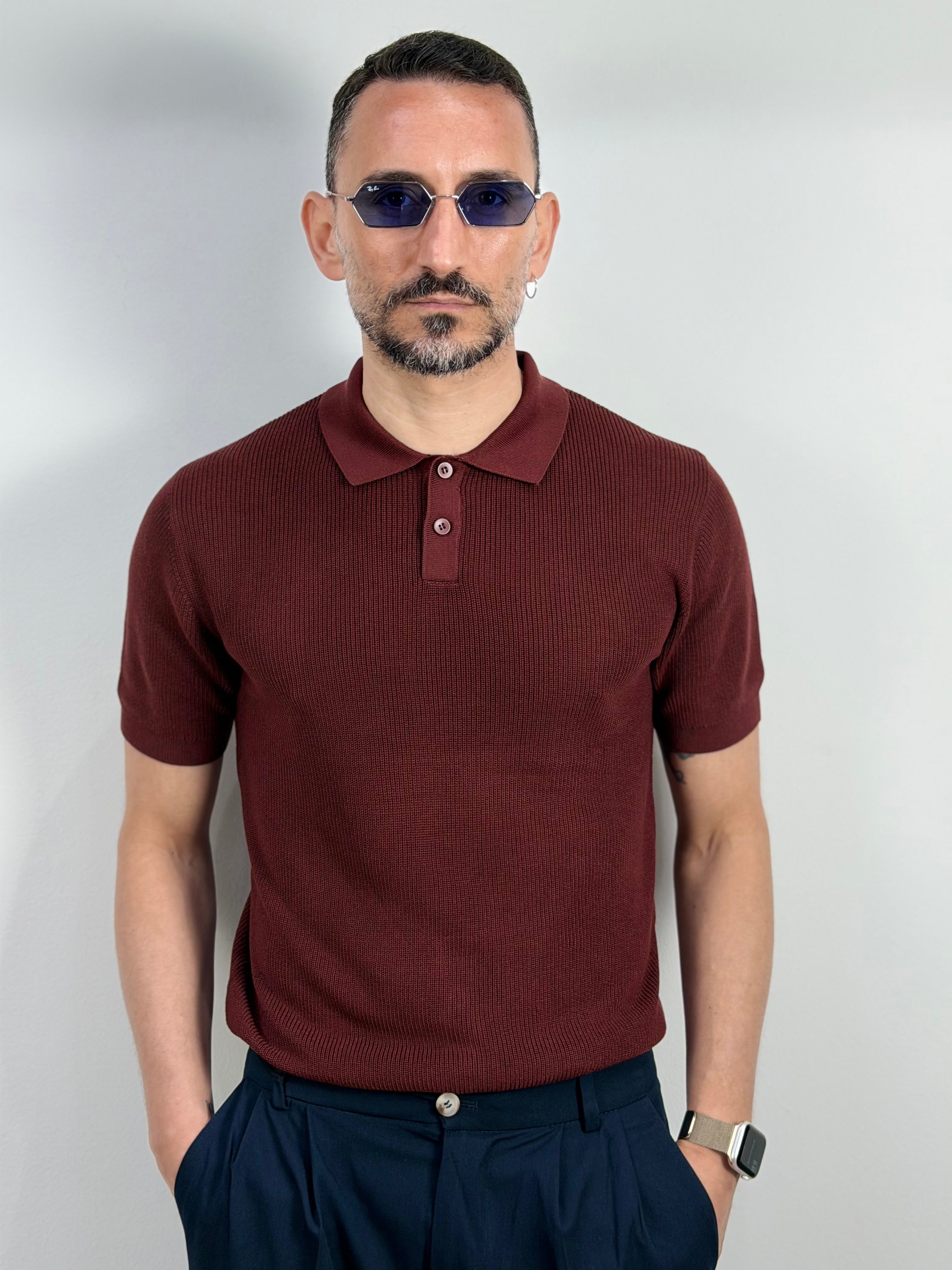 POLO IN TRAMA PIQUET