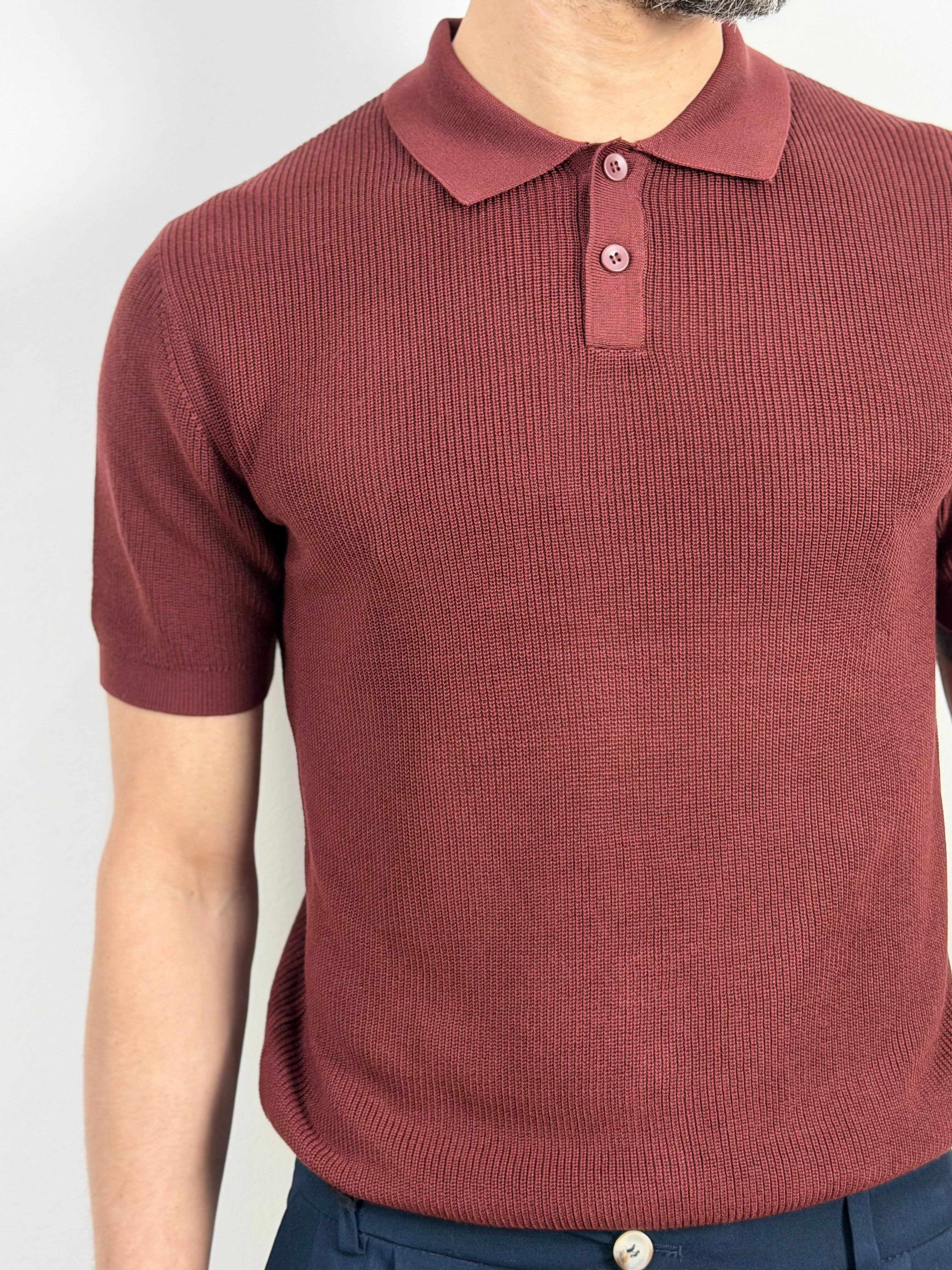 POLO IN TRAMA PIQUET