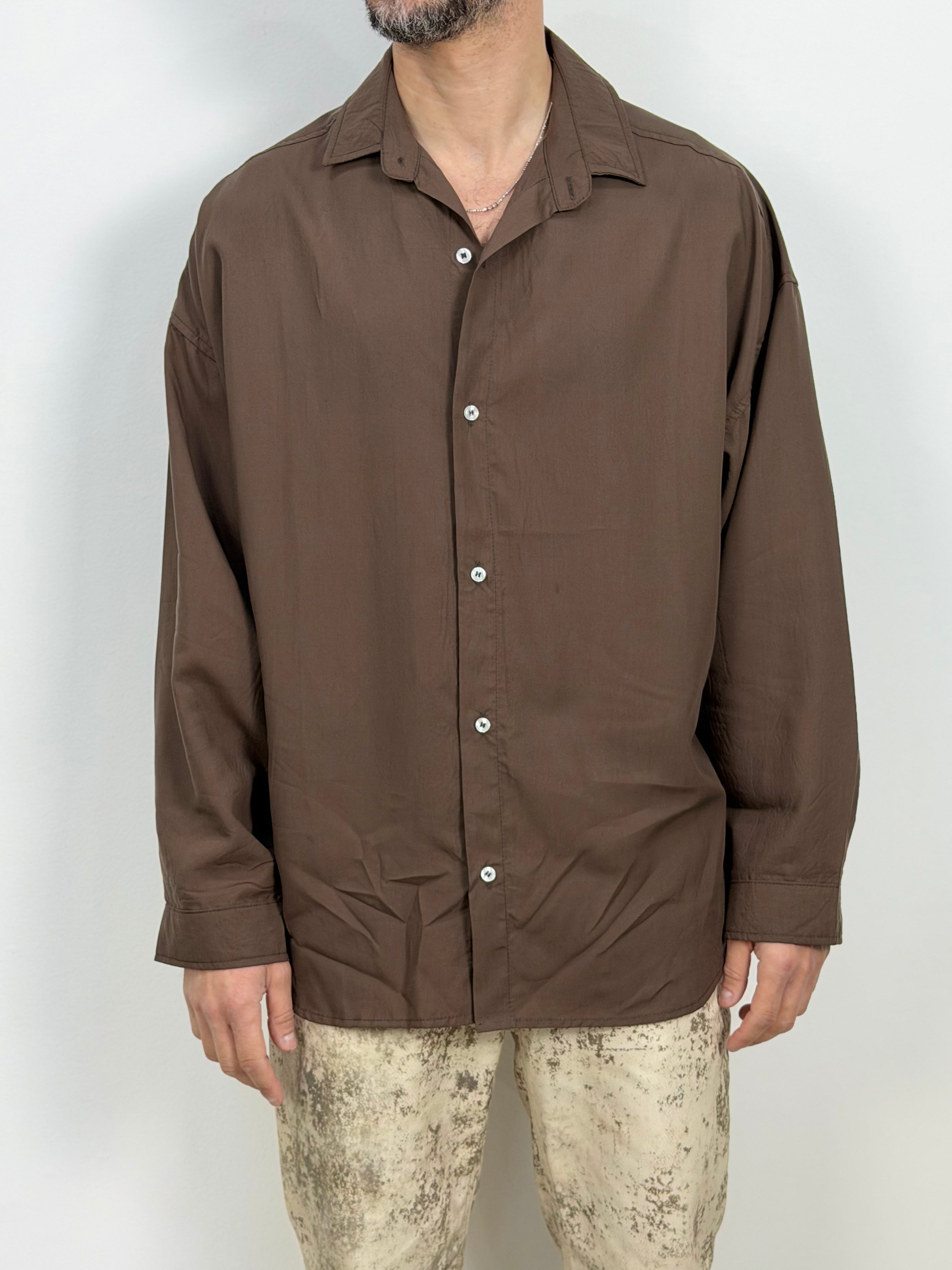 CAMICIA VISCOSA OVER