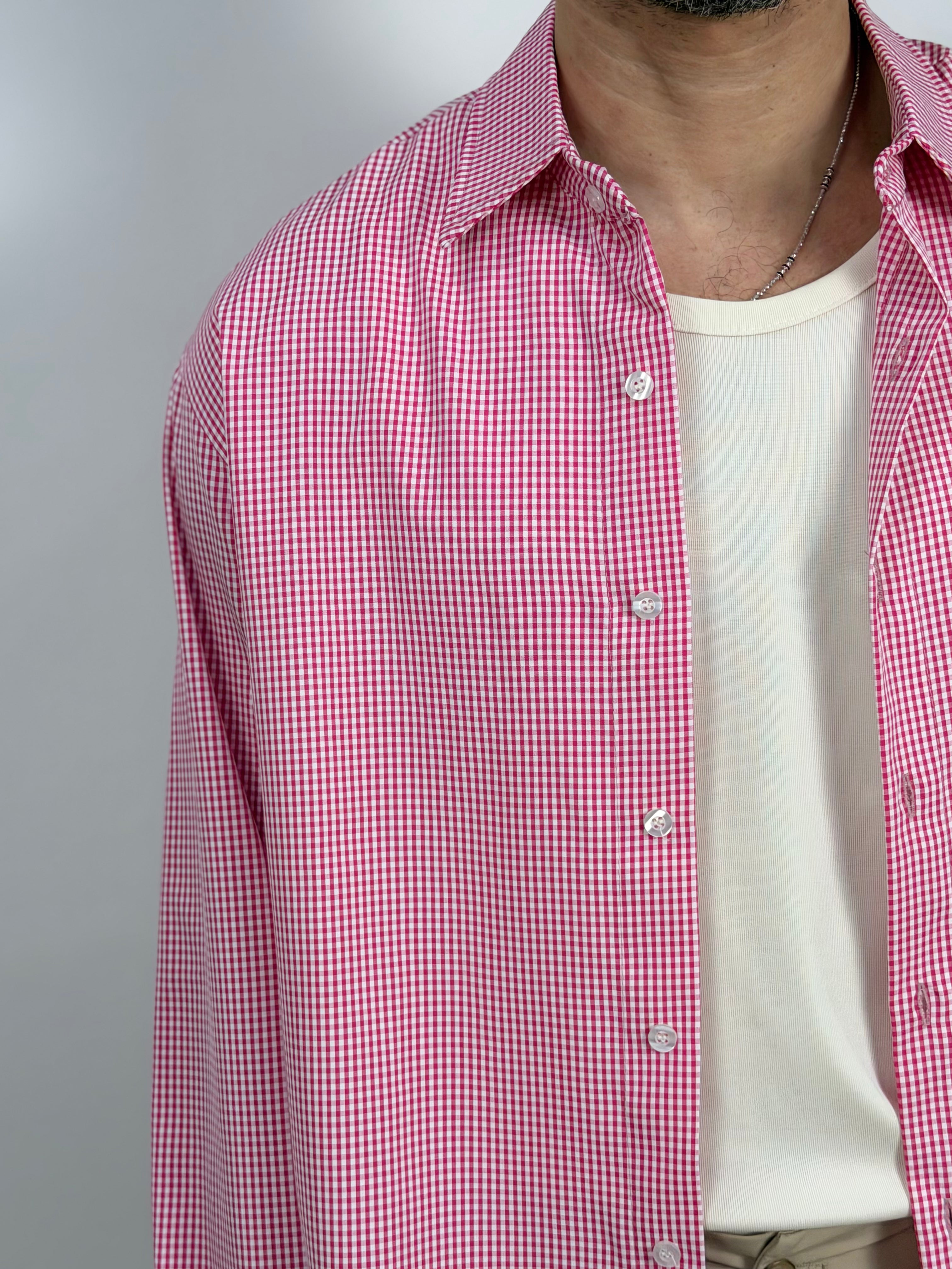 CAMICIA A QUADRI MANICA LUNGA