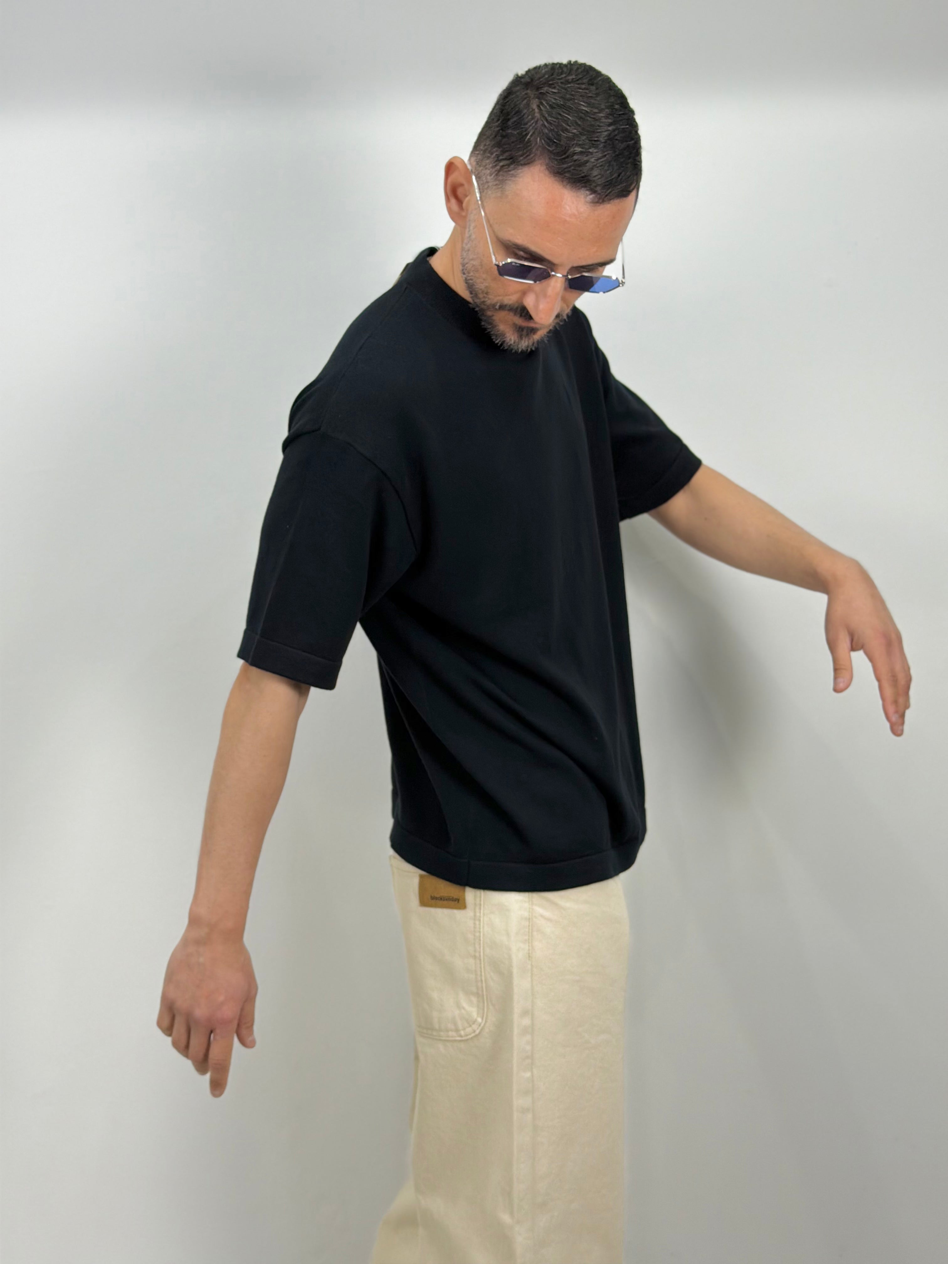 MAGLIA IN FILO OVER 3/4