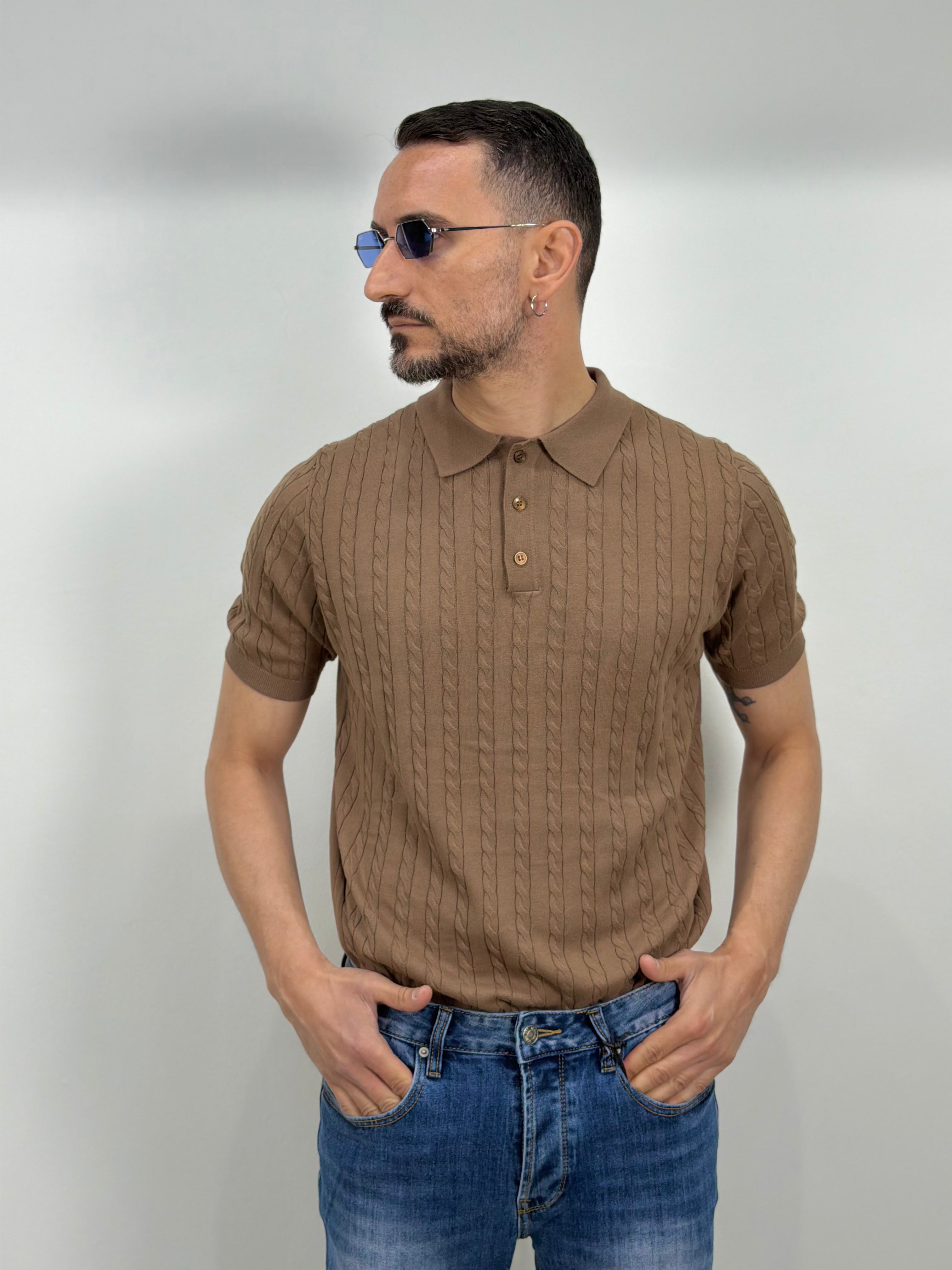 POLO TRECCIA