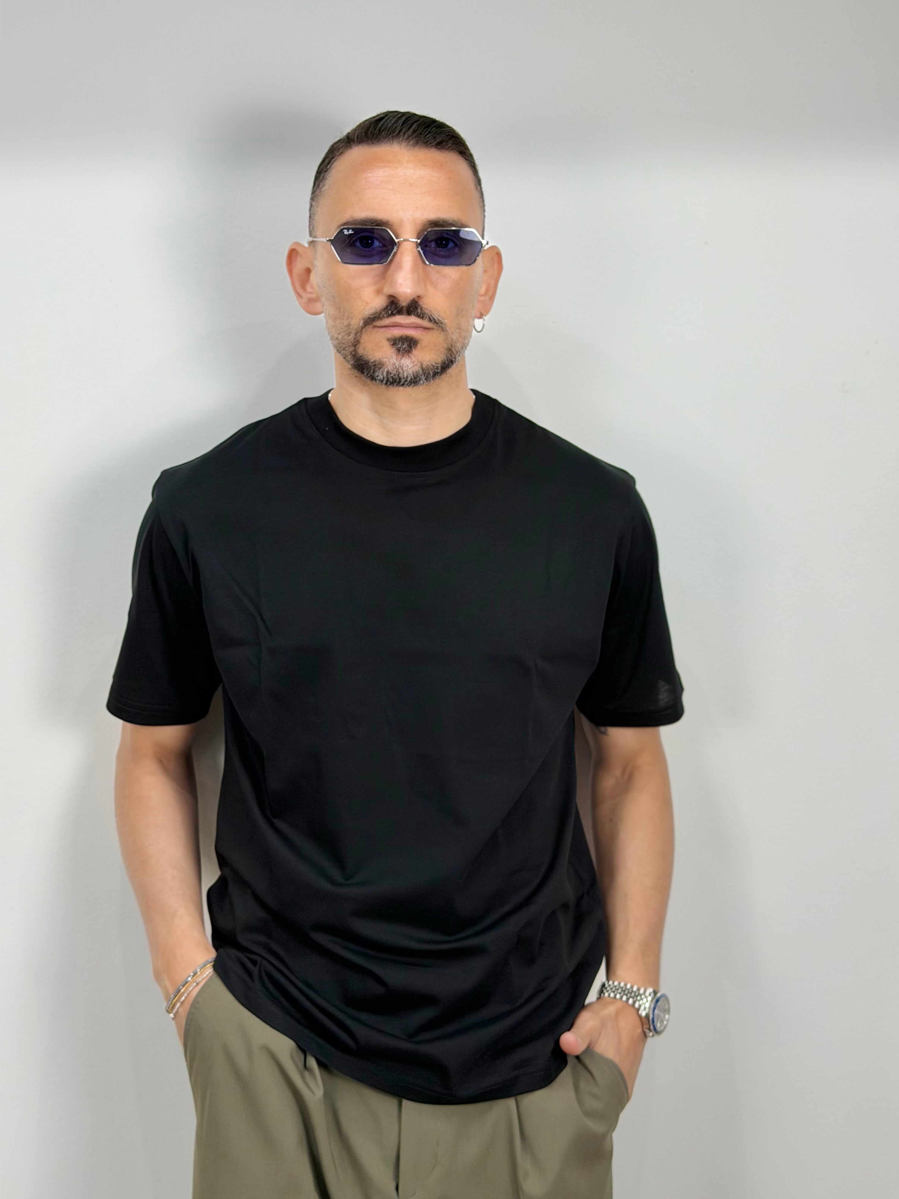 T SHIRT FILO DI SCOZIA PARICOLLO