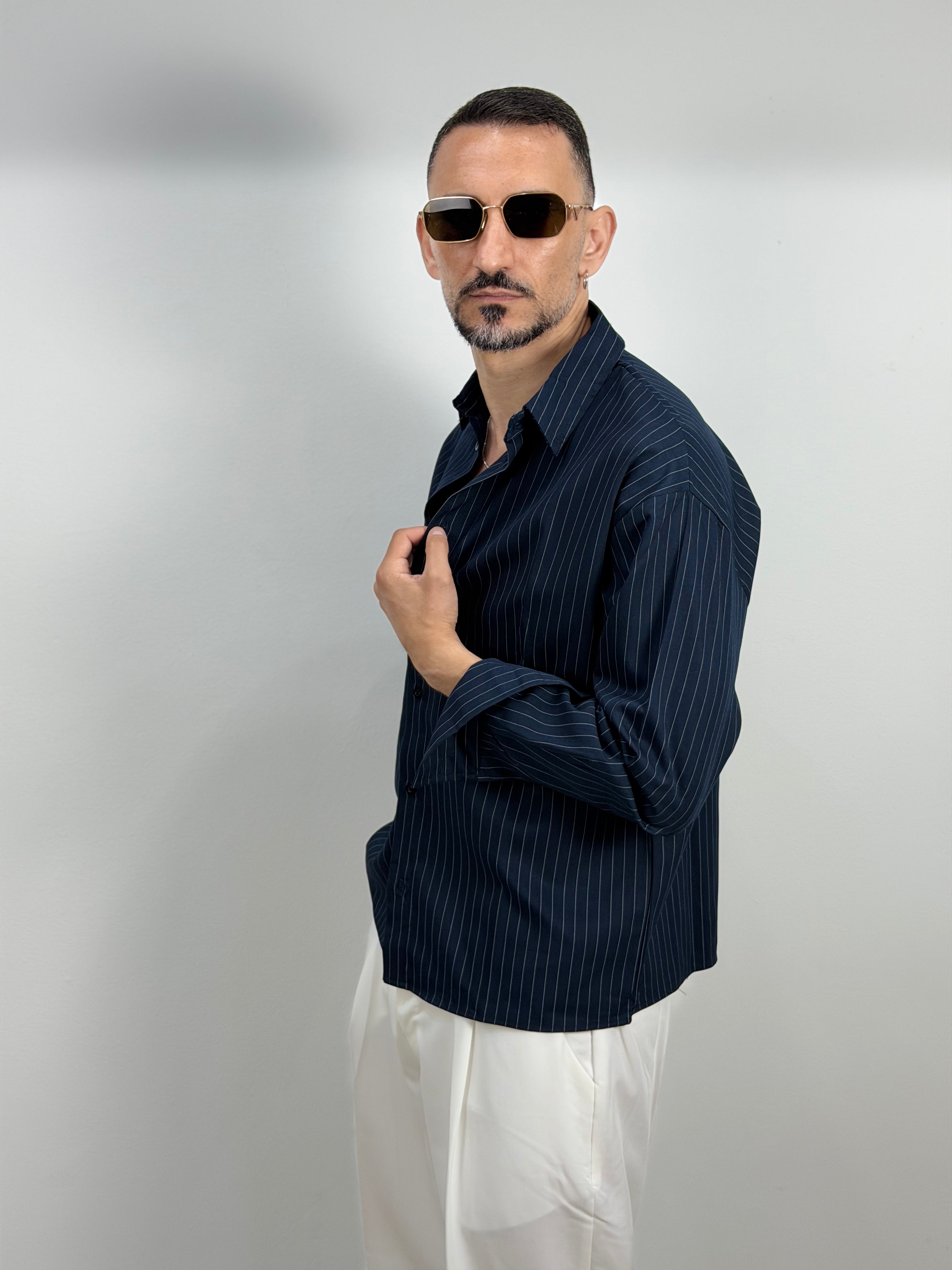 CAMICIA GESSATA CROP