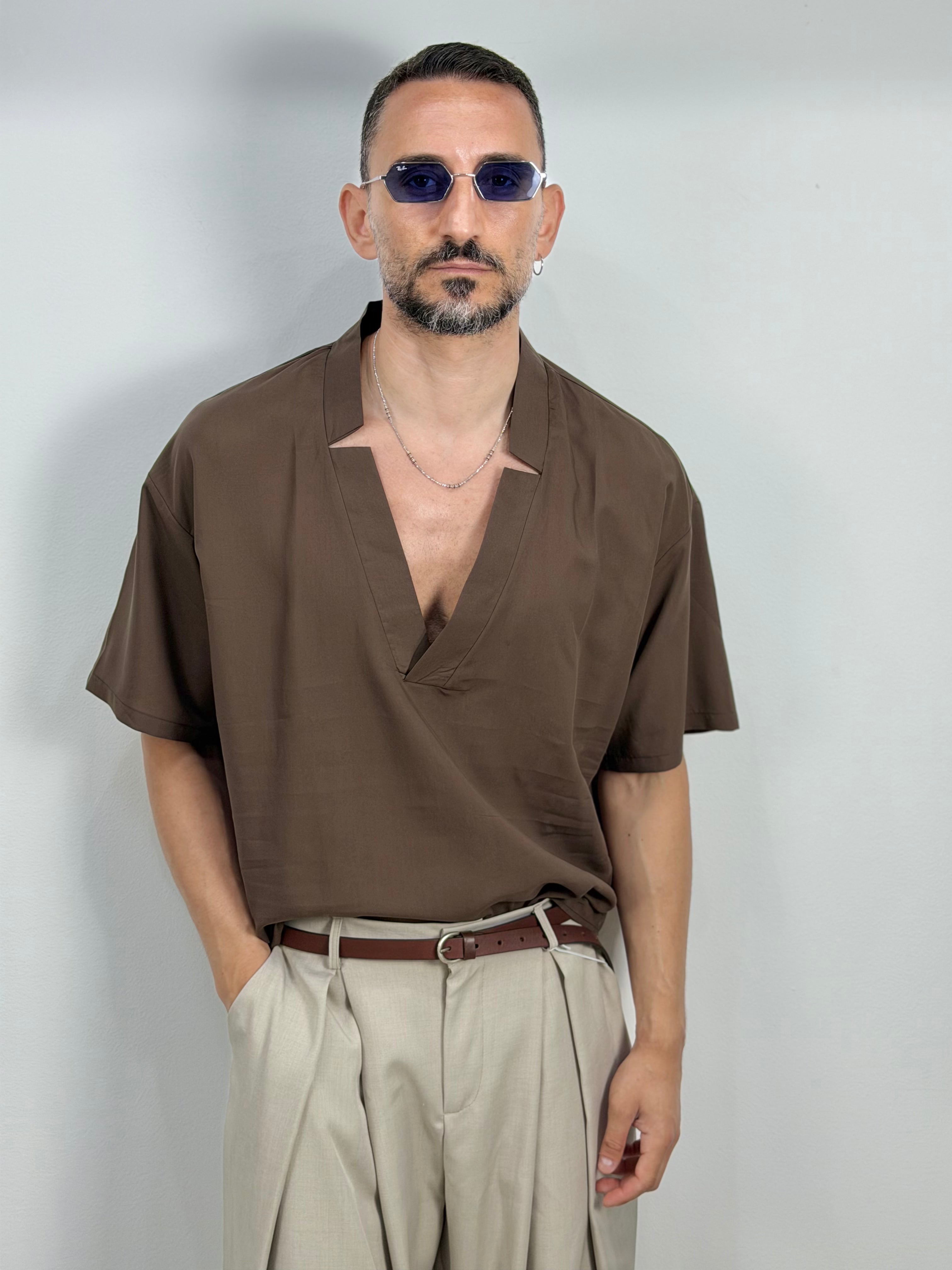 CAMICIA SCOLLO V