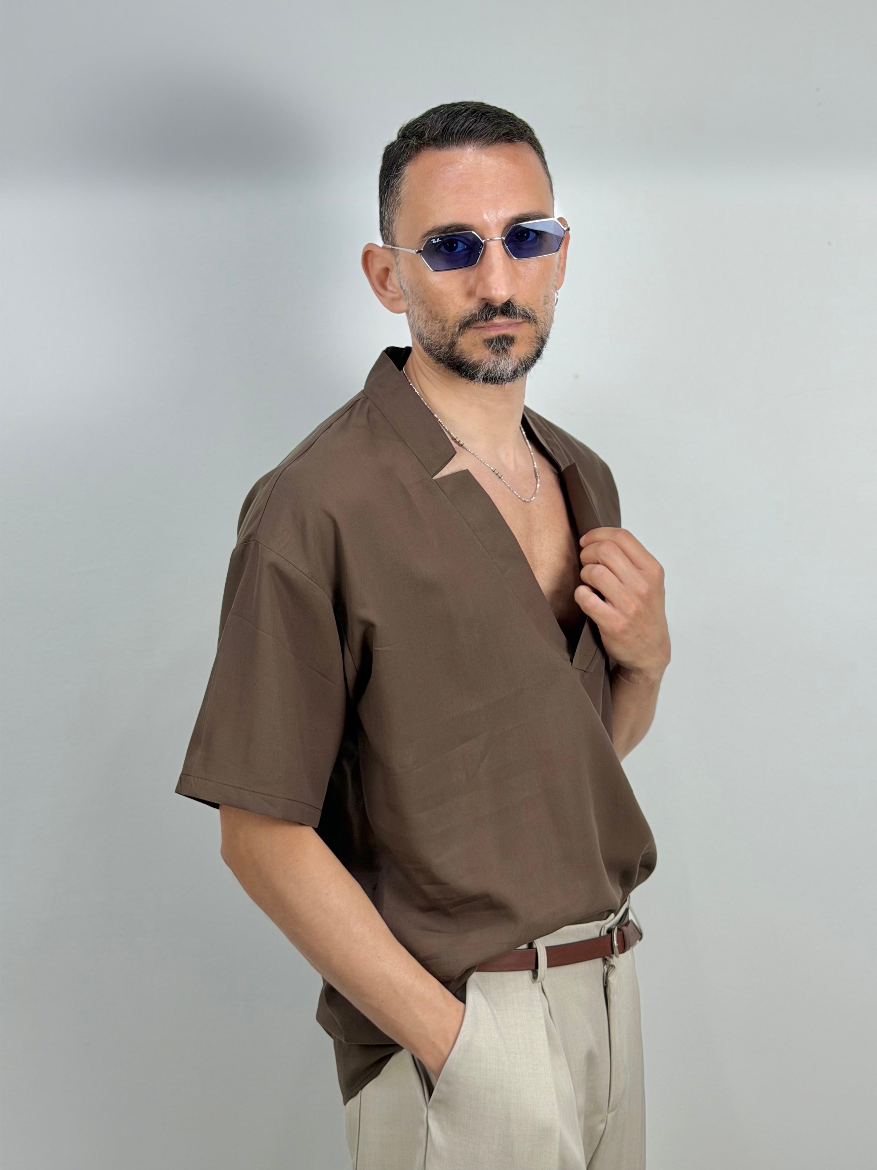 CAMICIA SCOLLO V