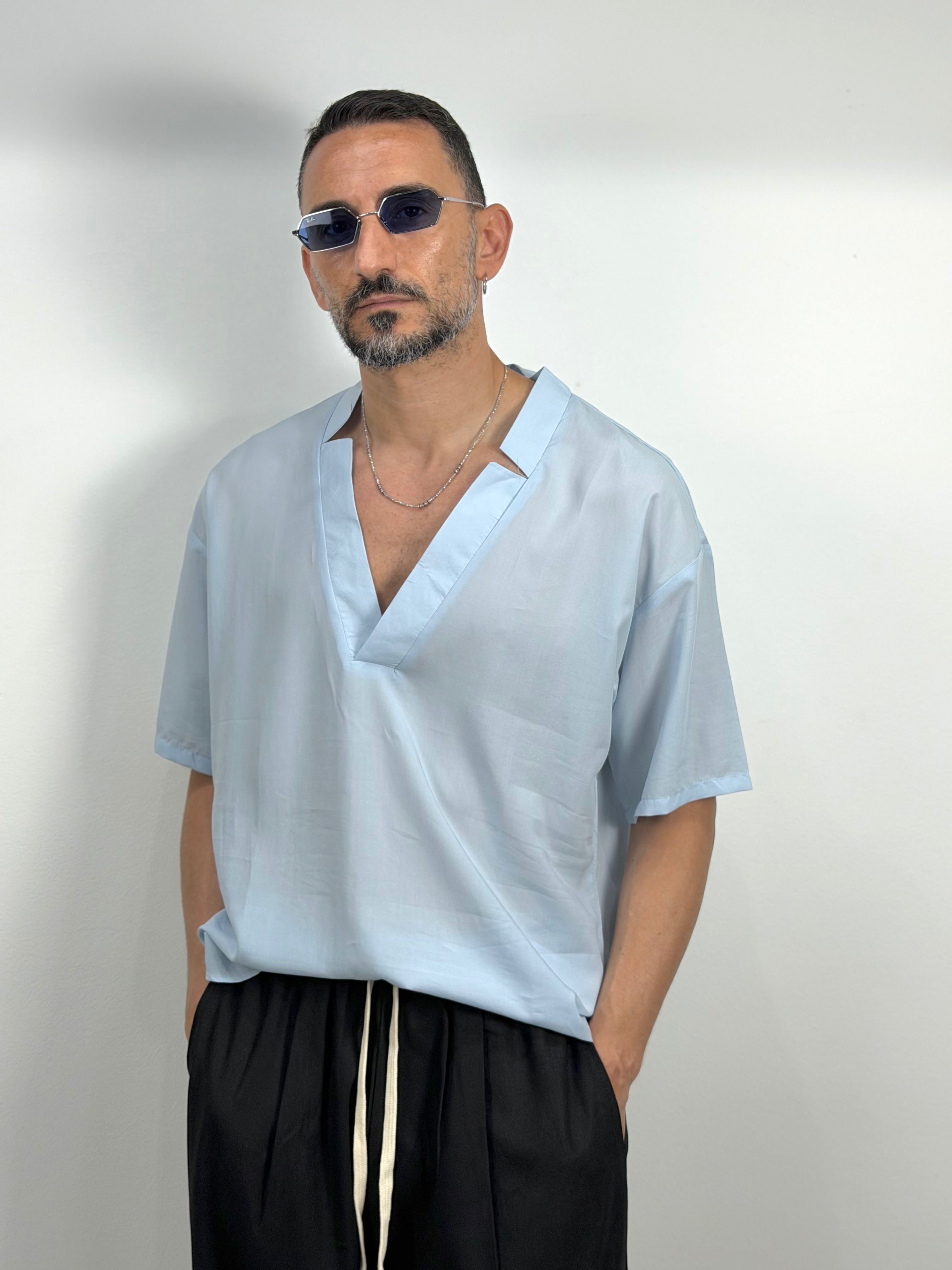 CAMICIA SCOLLO V