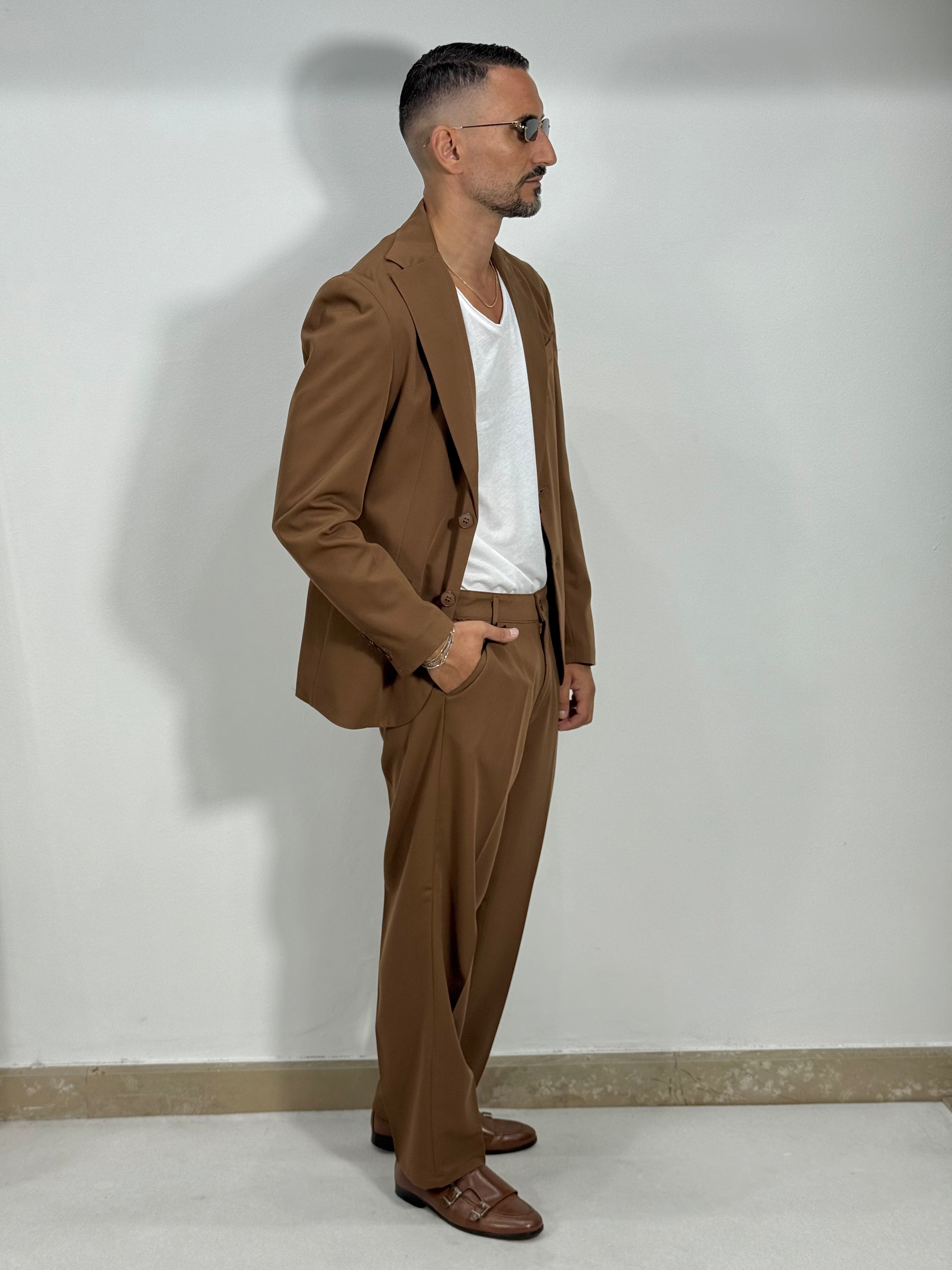 ABITO RELAXED FIT MONOPETTO