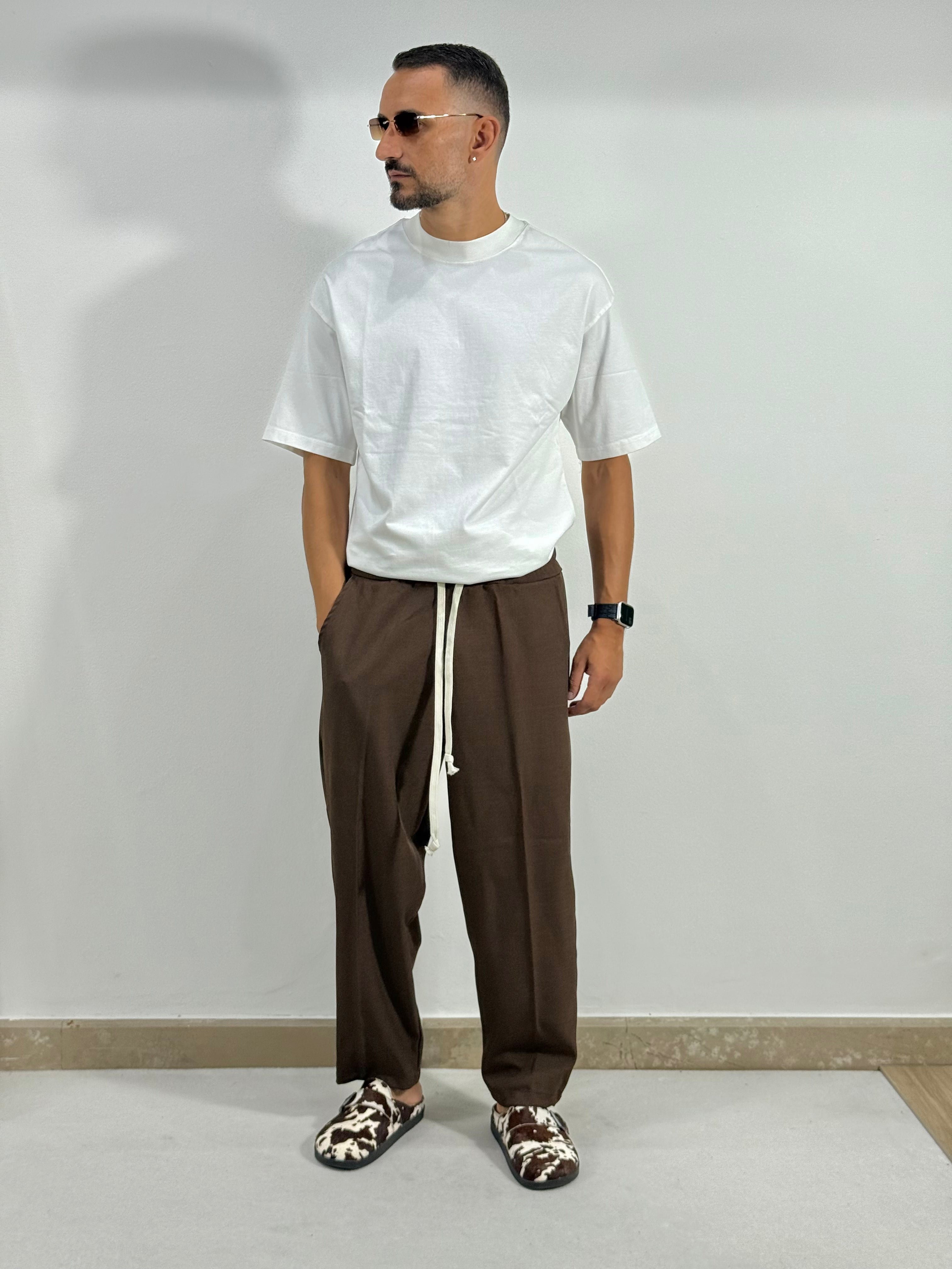 T SHIRT CROP MEZZOCOLLO