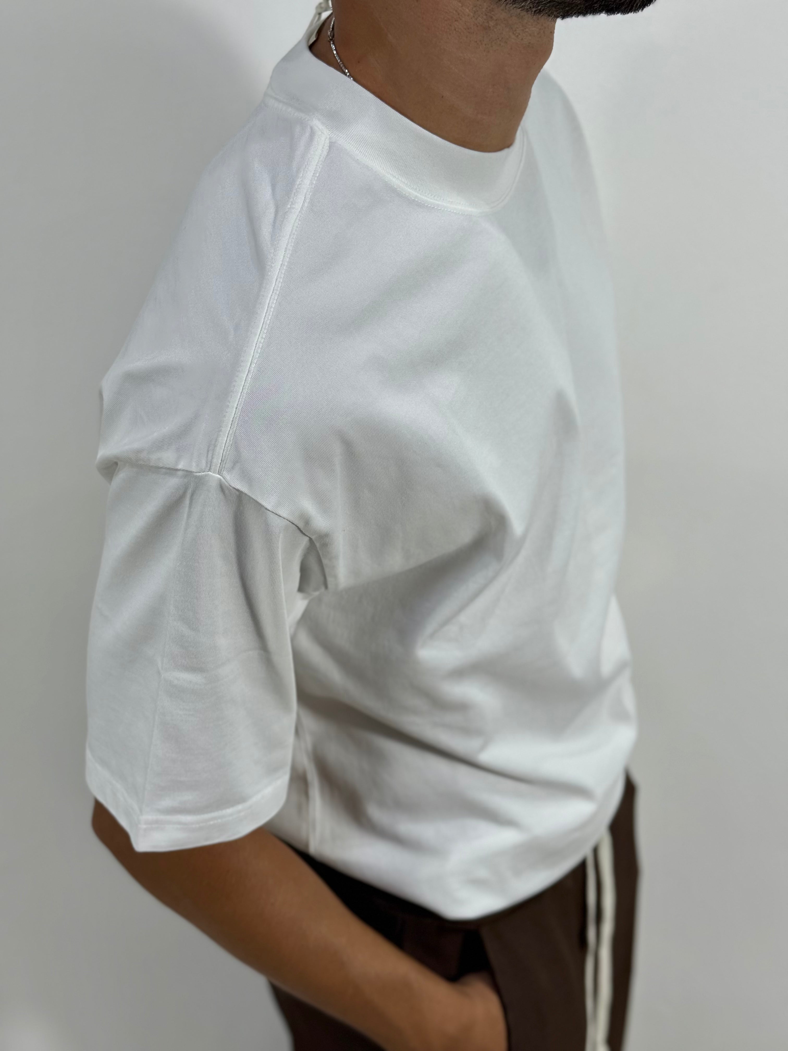 T SHIRT CROP MEZZOCOLLO