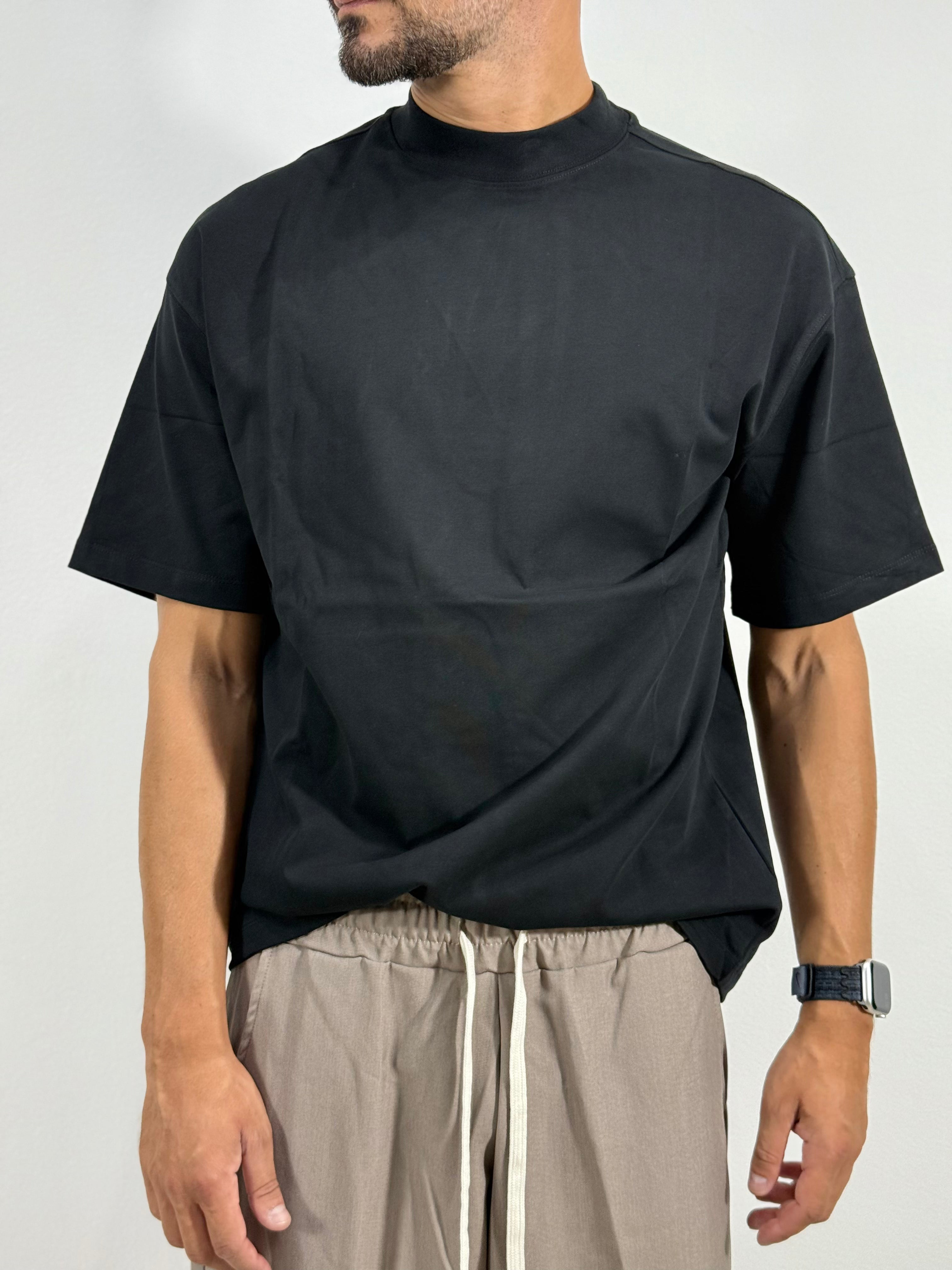 T SHIRT CROP MEZZOCOLLO