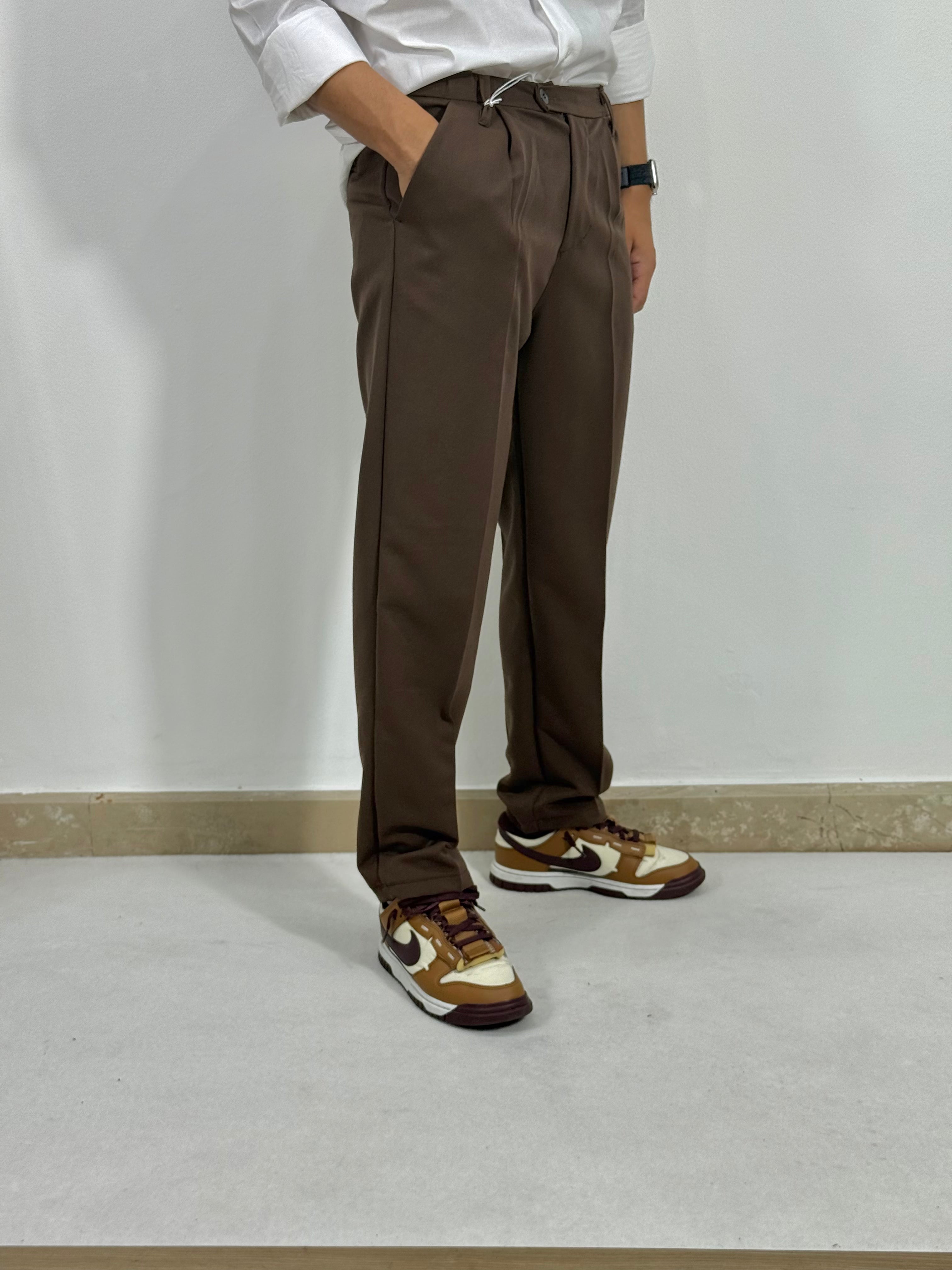 PANTALONE LOOSE FIT CON ELASTICO