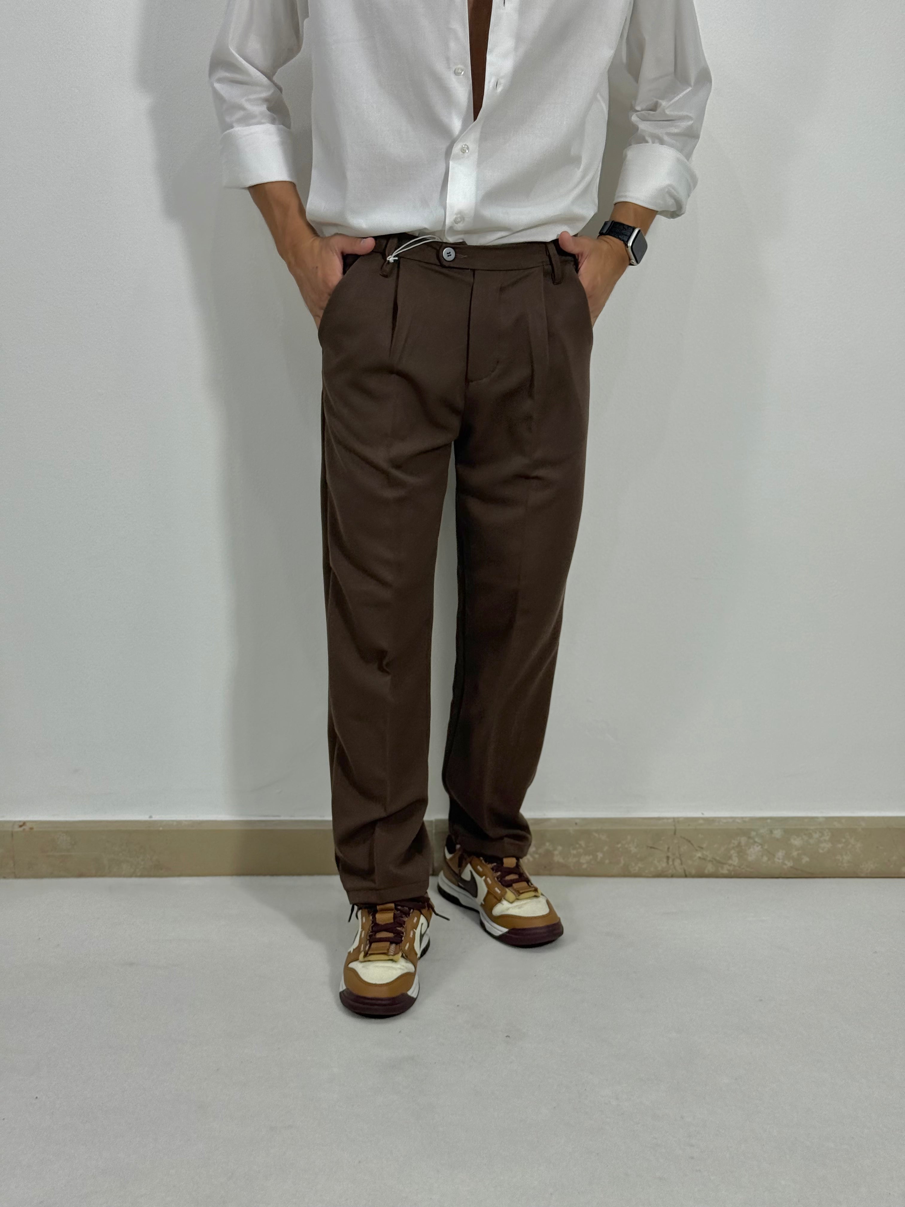 PANTALONE LOOSE FIT CON ELASTICO