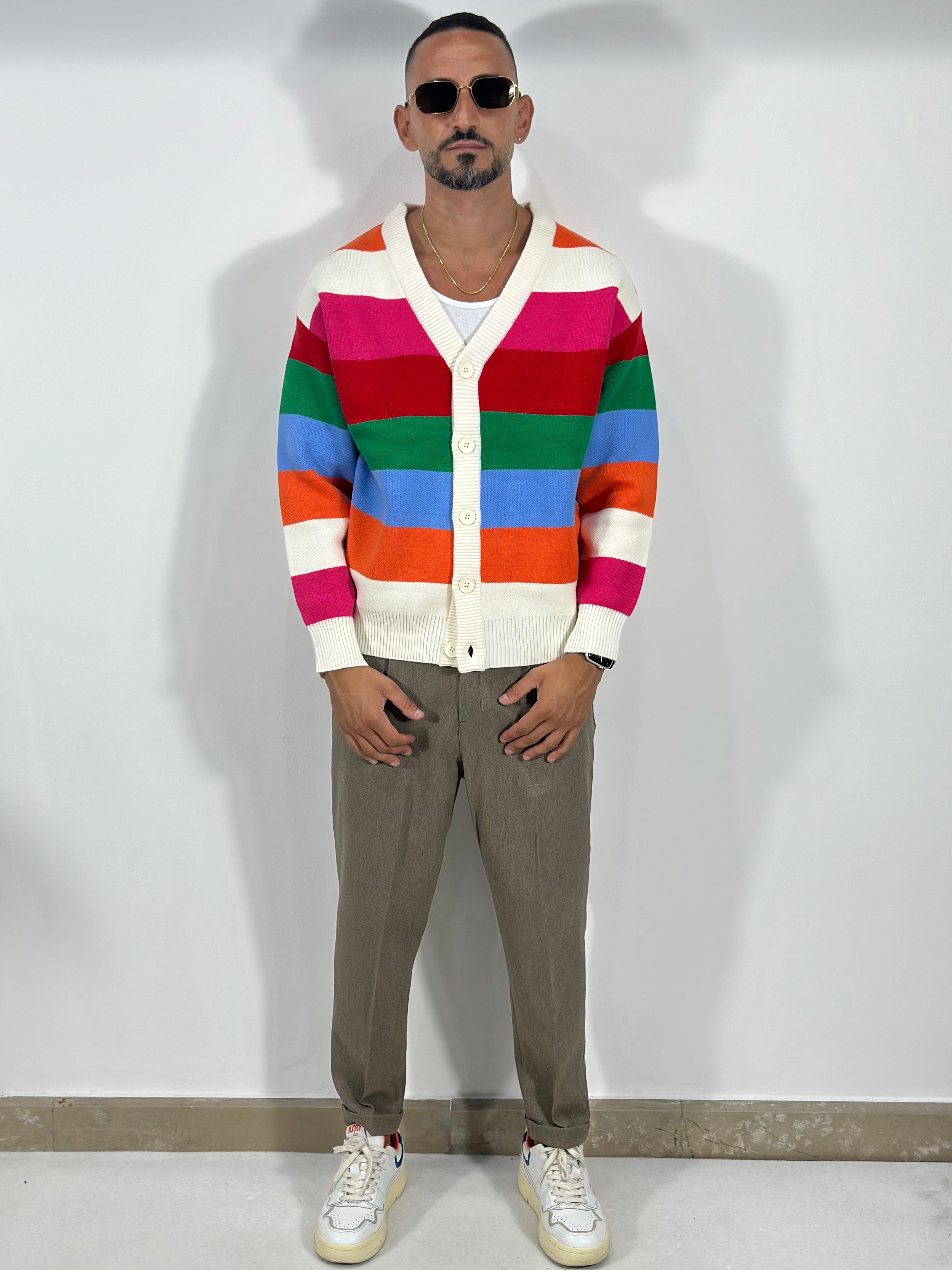 CARDIGAN MULTICOLORE