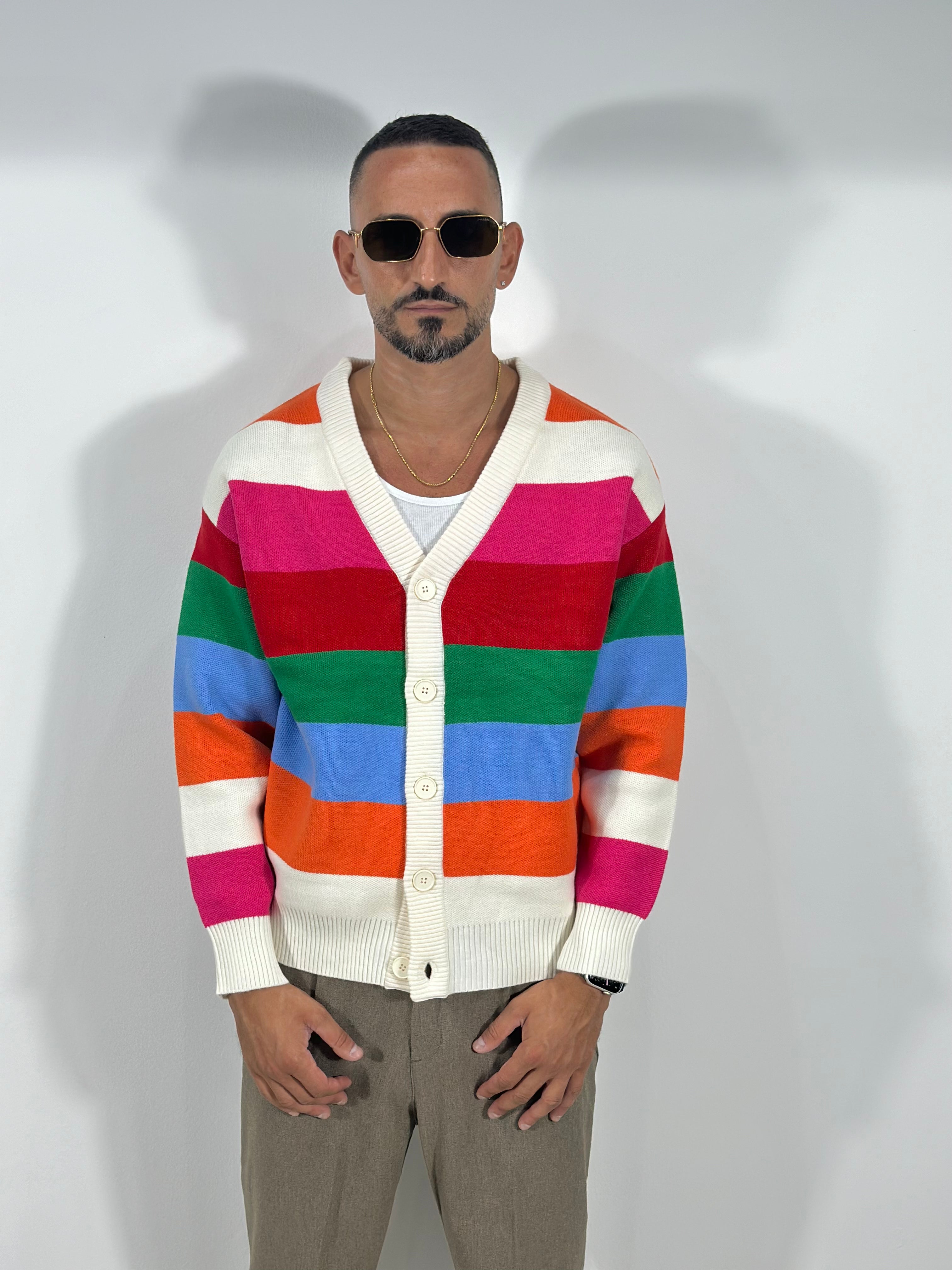 CARDIGAN MULTICOLORE