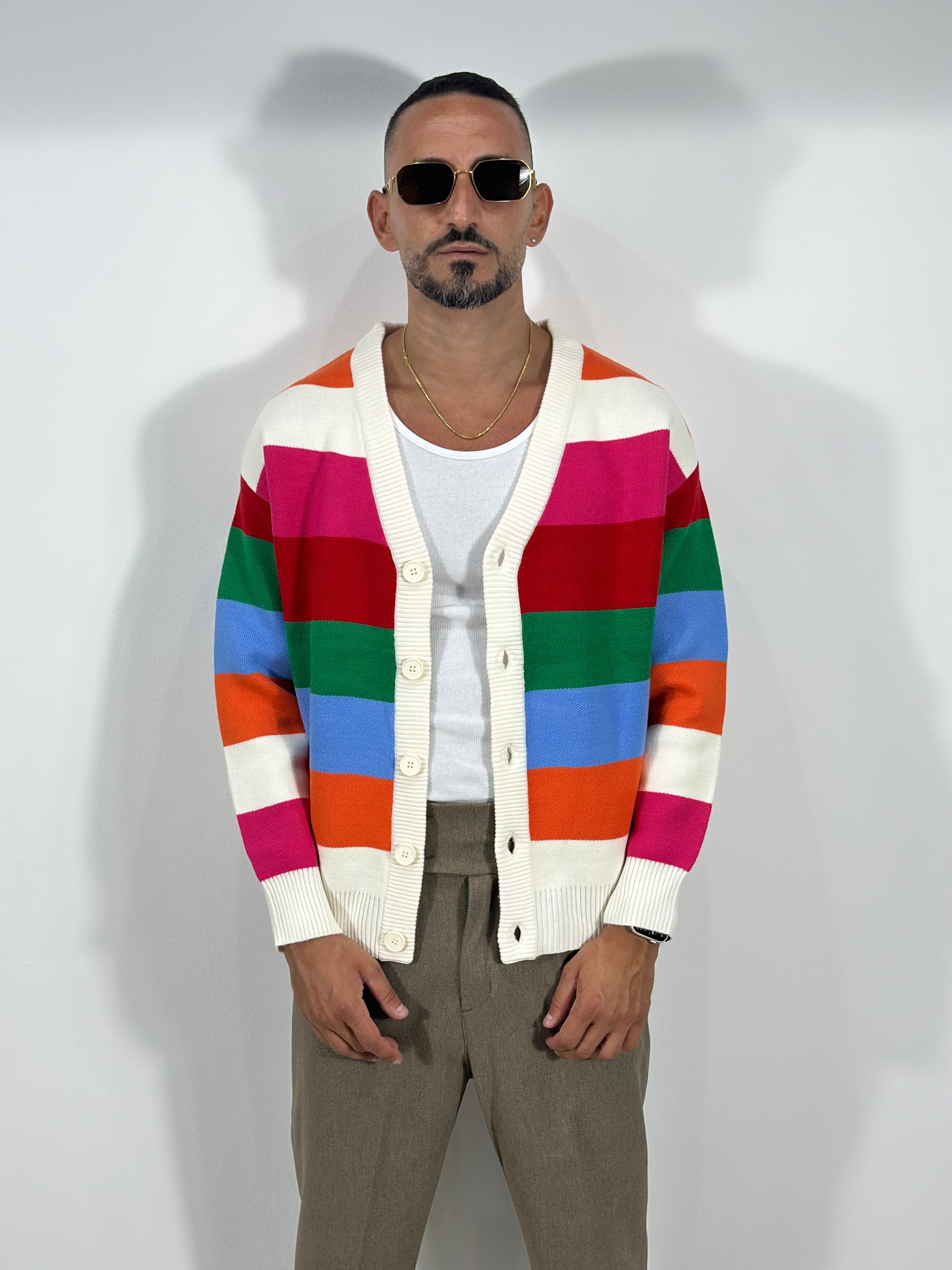 CARDIGAN MULTICOLORE